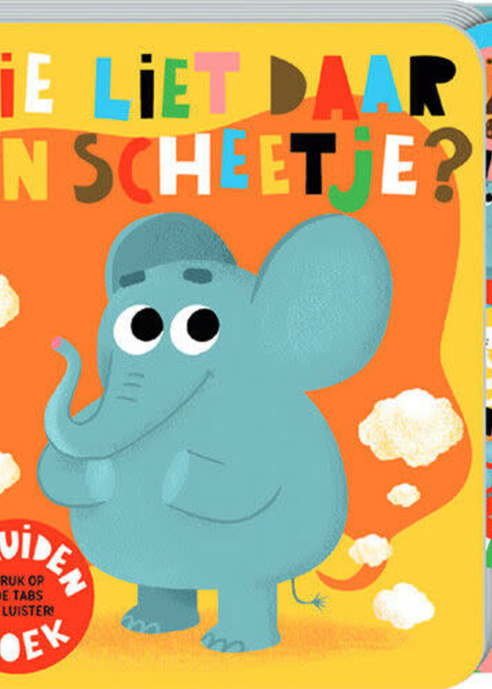 Image Books Wie liet daar een scheetje? boek