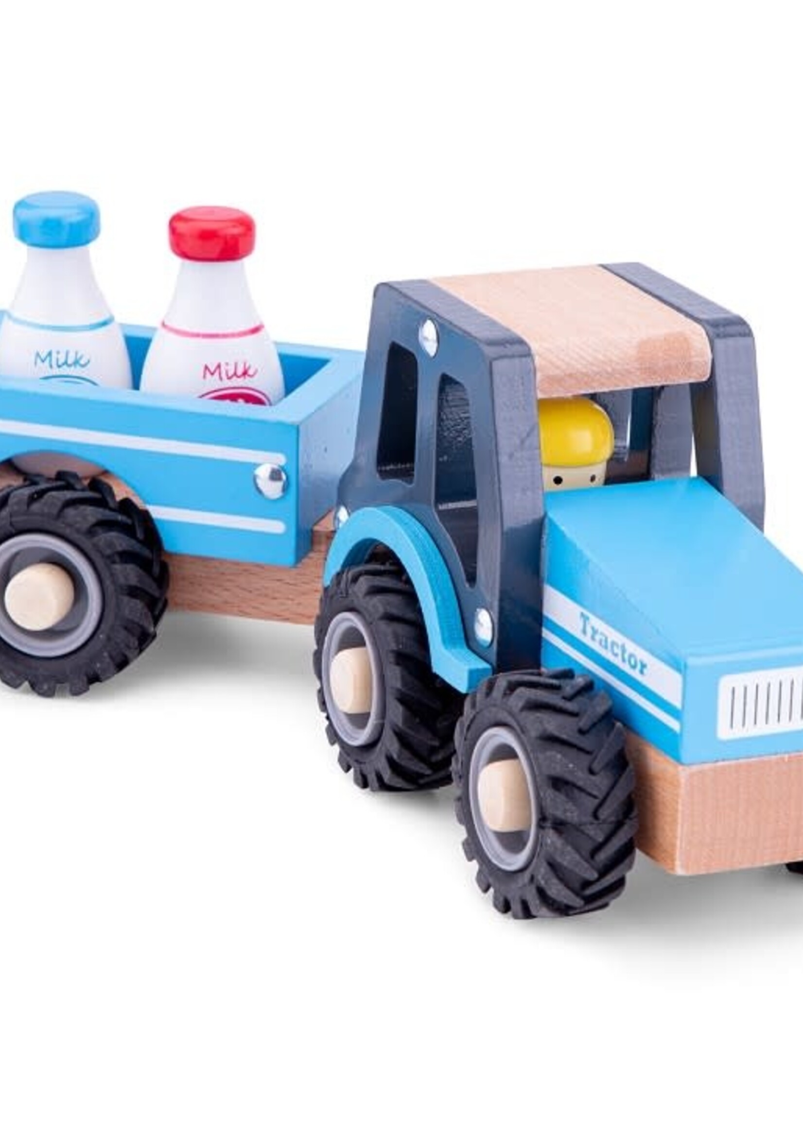 New Classic Toys New Classic Toys Tractor blauw