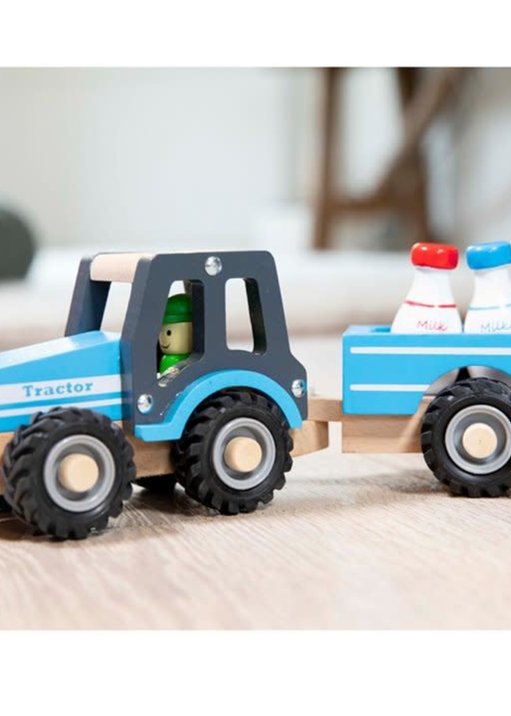 New Classic Toys New Classic Toys Tractor blauw
