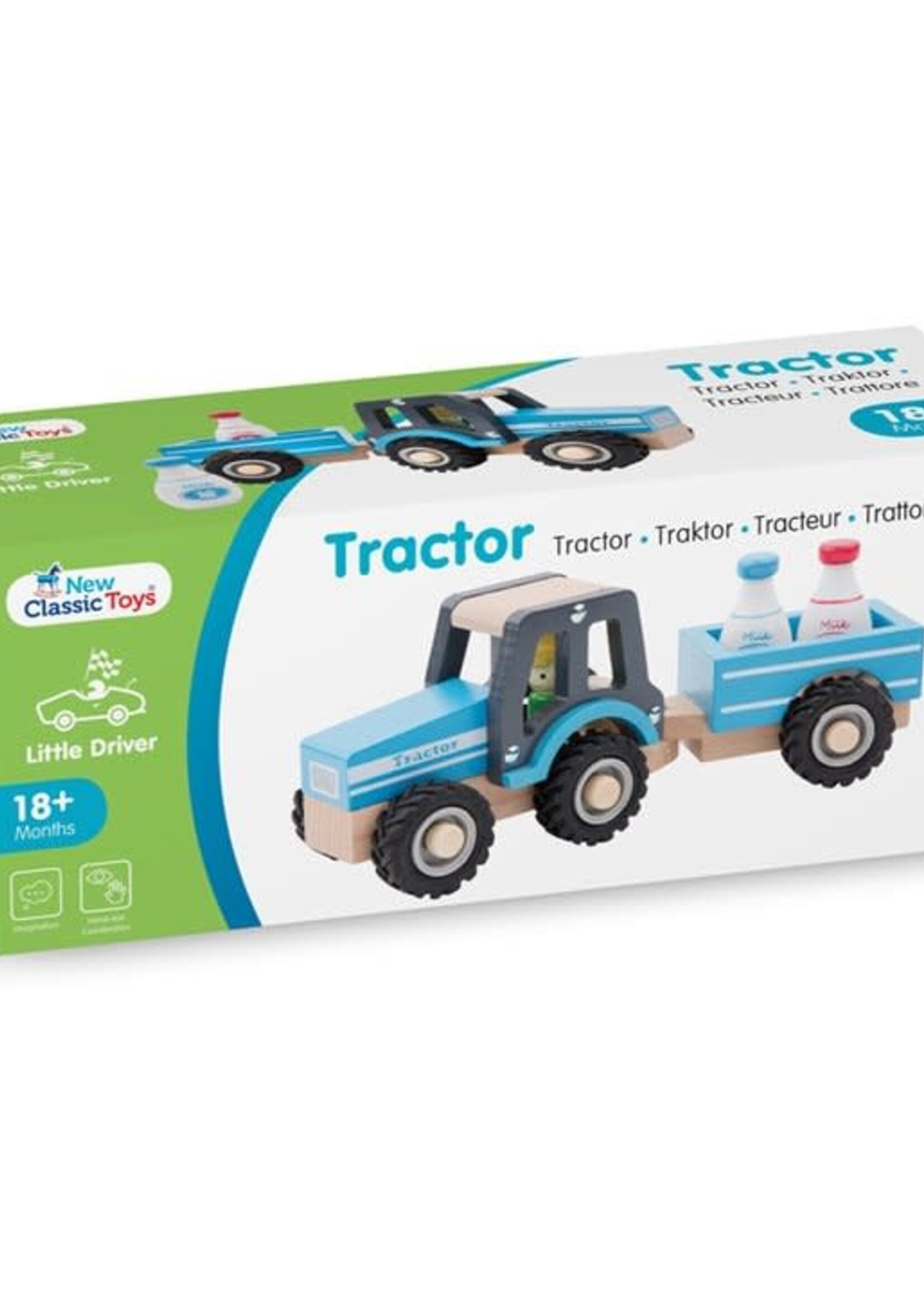 New Classic Toys New Classic Toys Tractor blauw