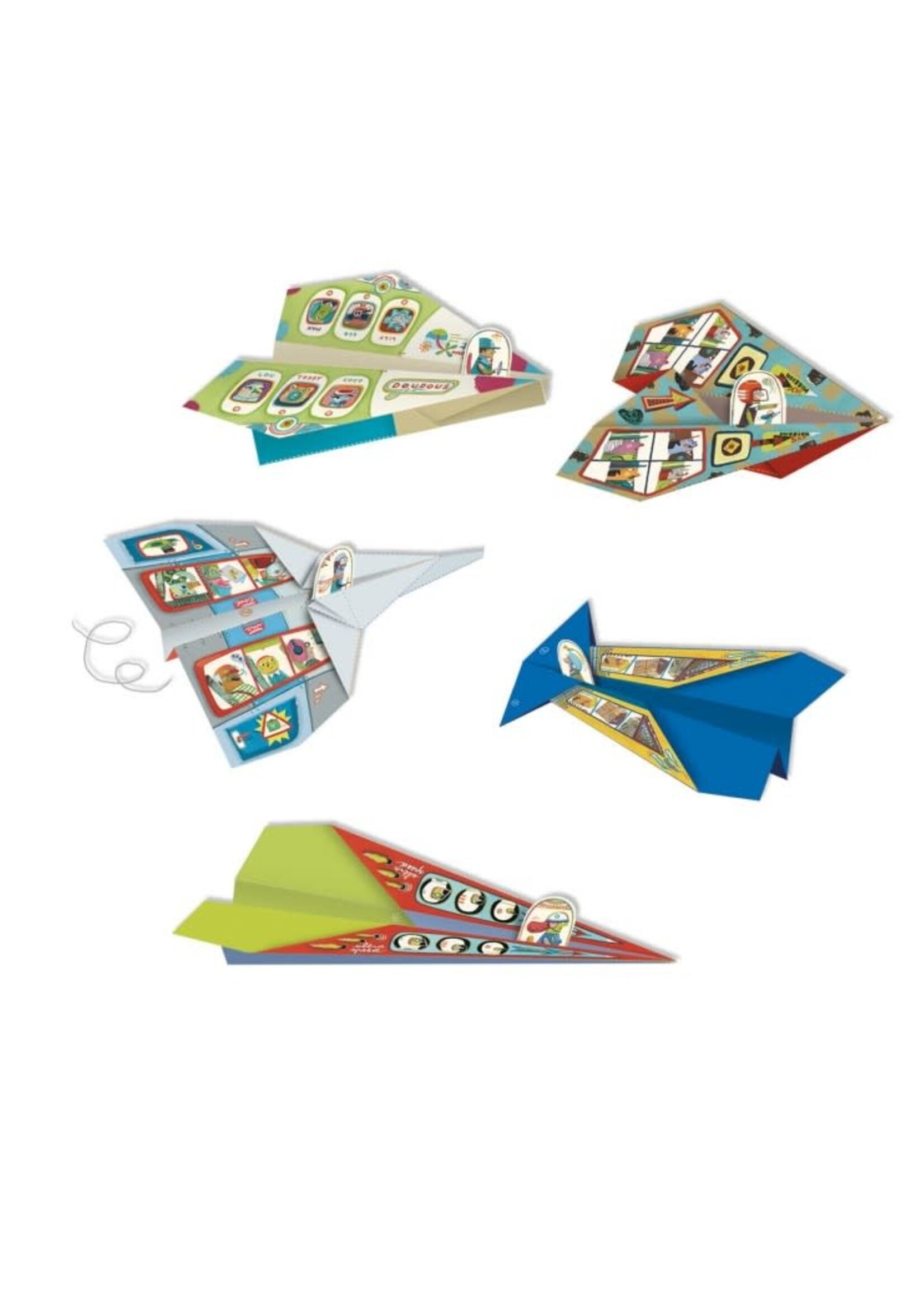 Djeco Djeco Origami niveau 3 Vliegtuig
