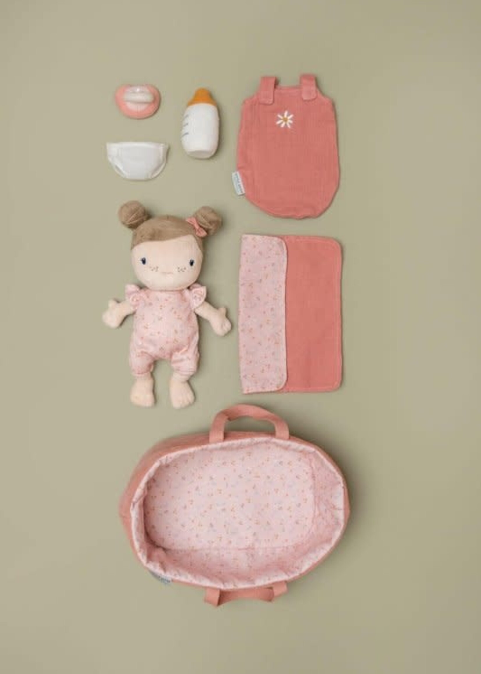 Little Dutch Little Dutch - babypop Rosa reiswieg