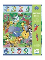 Djeco Djeco Puzzle 1 to 10 jungle 54 stuks