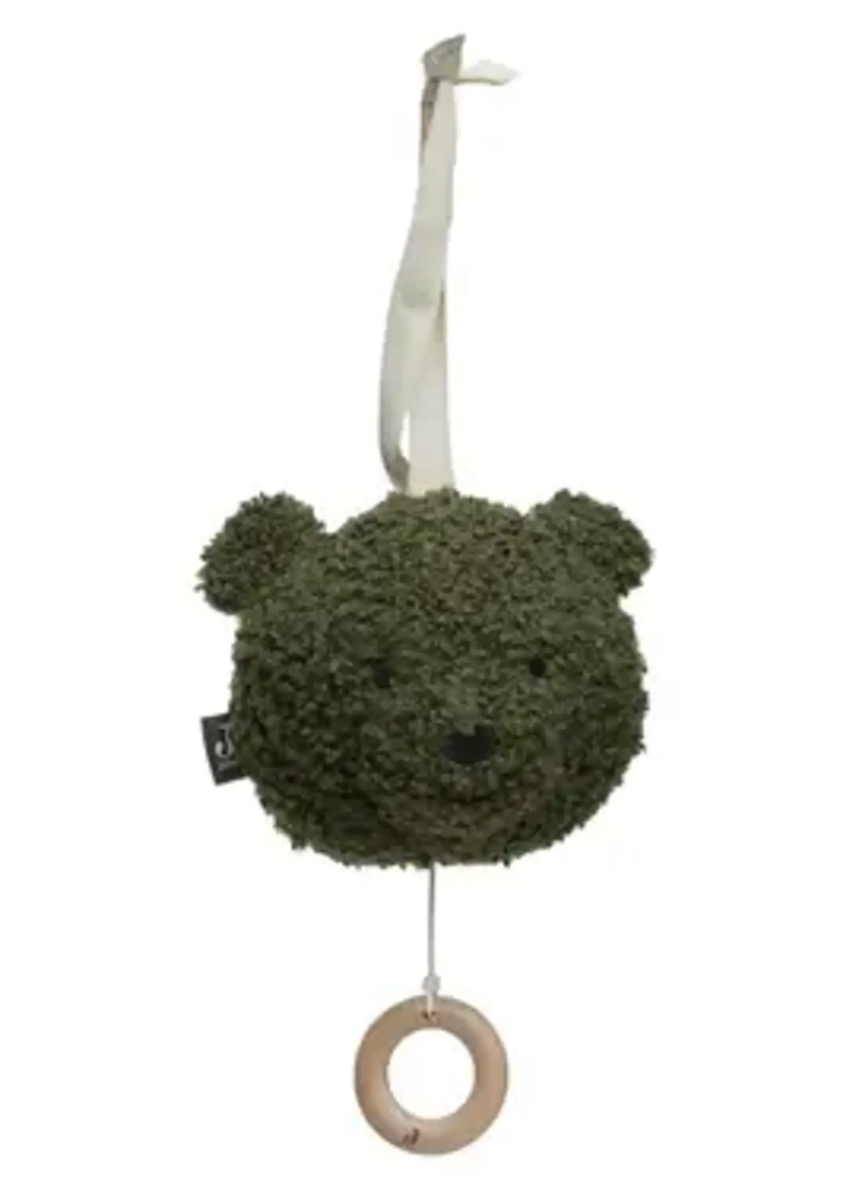 Jollein Jollein - Muziekhanger teddy bear green