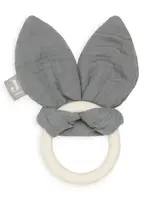 Jollein Jollein Bijtring Siliconen Bunny Ears Storm Grey