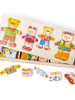 Bigjigs Toys Bigjigs Dress up Bear Family