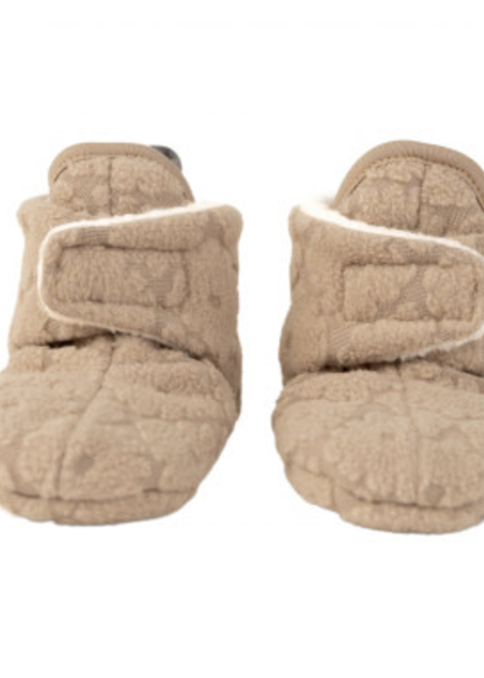 Lodger Lodger Slofjes Fleece Beige 12-18mnd