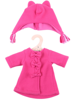 Bigjigs Toys Bigjigs Pink Fleece Coat with Hat