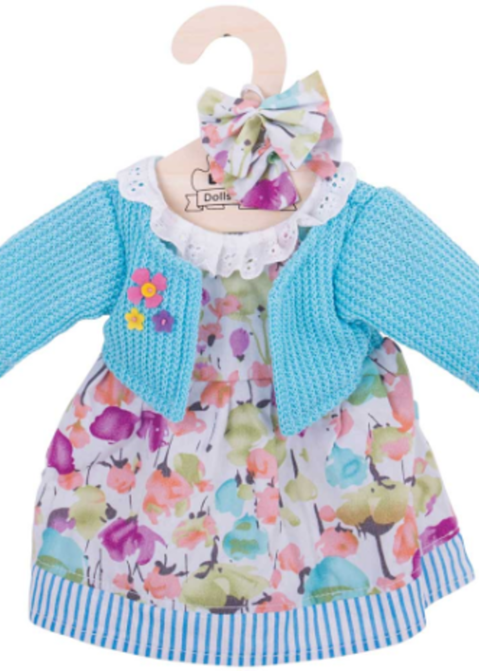 Bigjigs Toys Bigjigs Turquiouse Cardigan and Dress