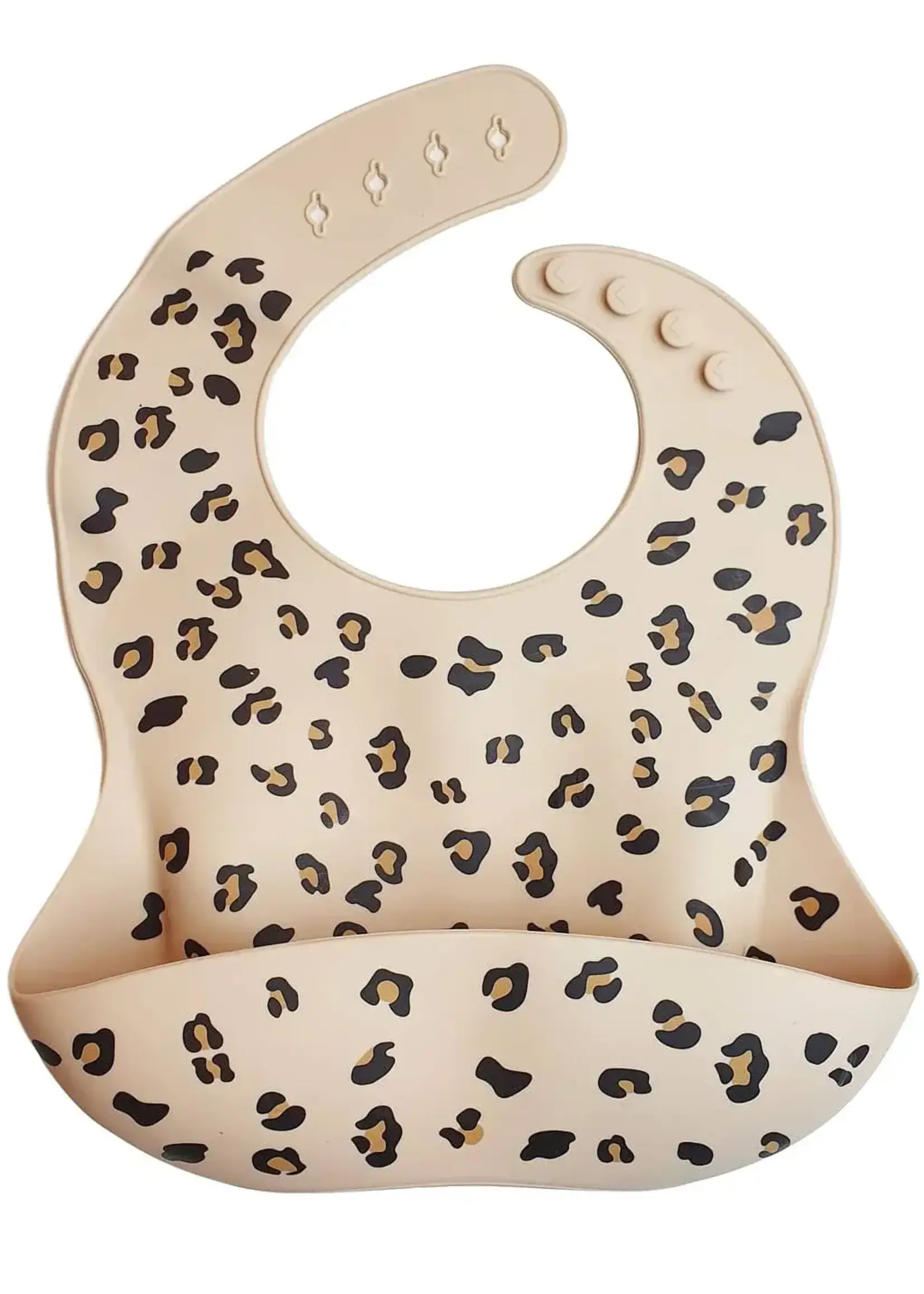 Chewies&More chewies & more silicone bib leopard