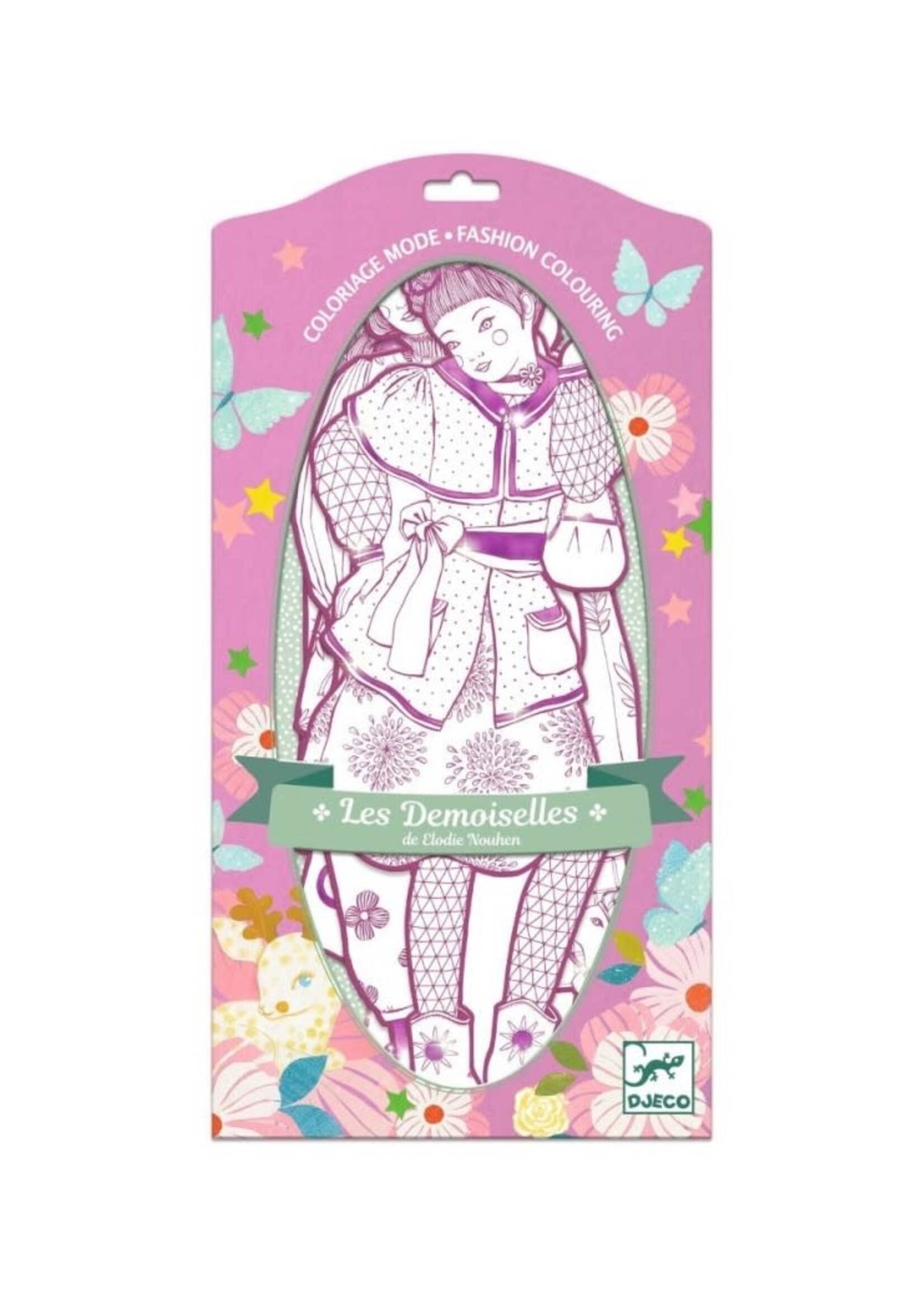 Djeco Djeco -  mode kleurplaten Rosemary & vriendjes