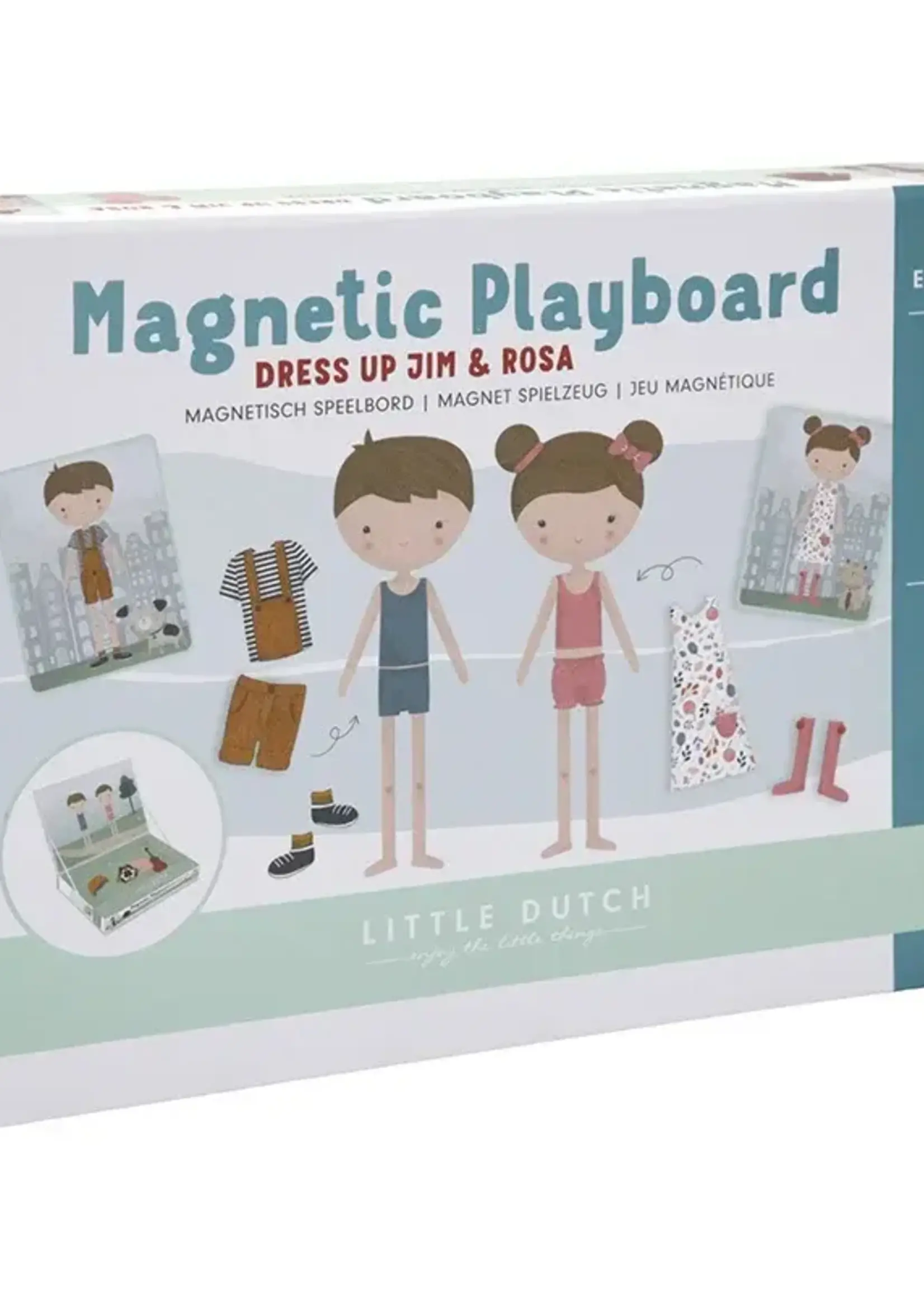 Little Dutch Little Dutch Magnetisch speelbord Jim & Rosa