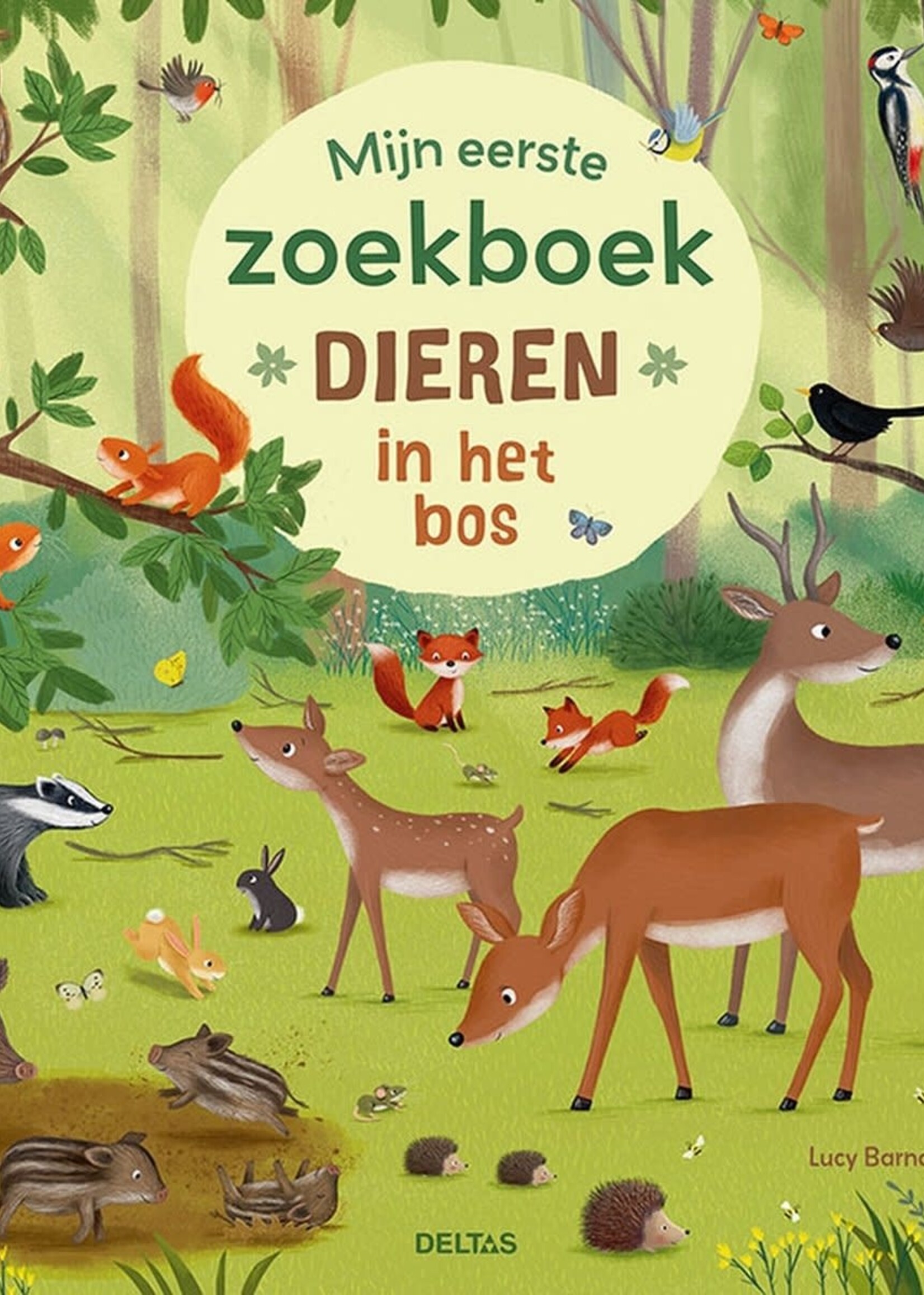 Deltas Deltas - mijn eerste zoekboek dieren in het bos