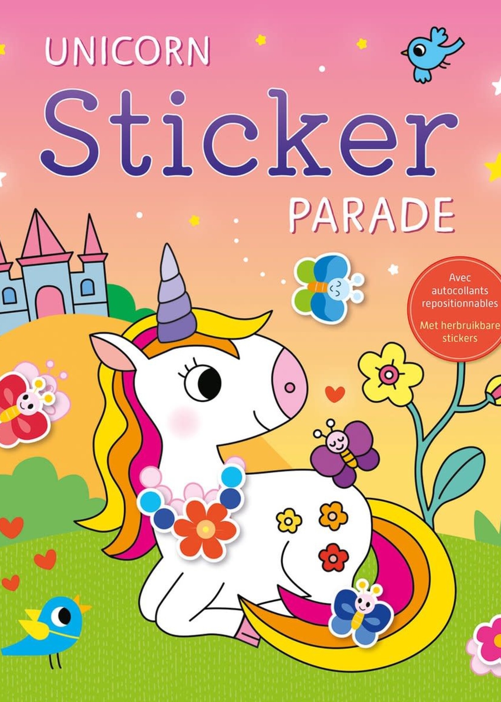 Deltas Deltas - unicorn sticker parade
