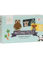 A Little Lovely Company A Little Lovely Company - matching puzzle animal snacks