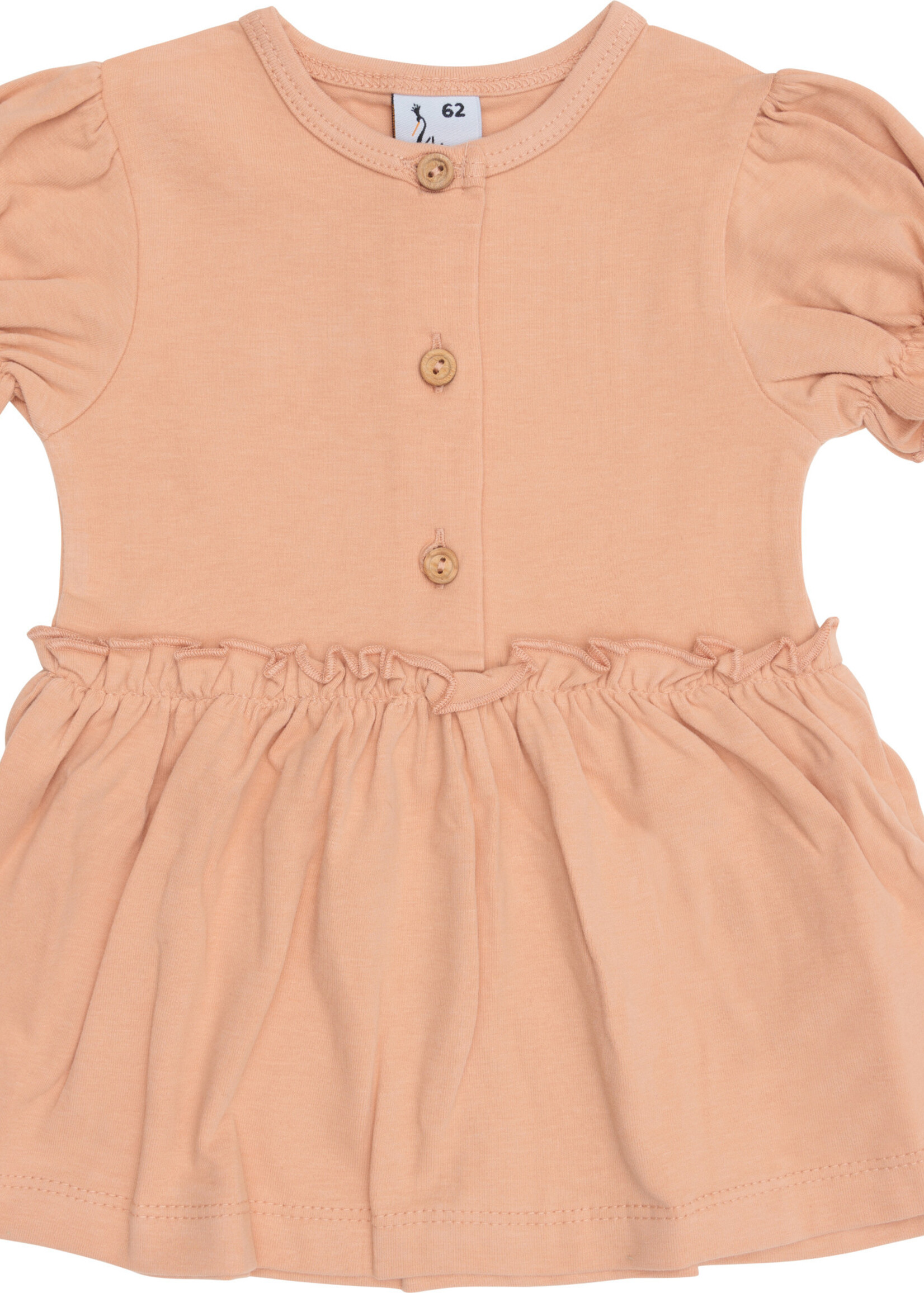 Klein Klein - dress ruffle dusty coral