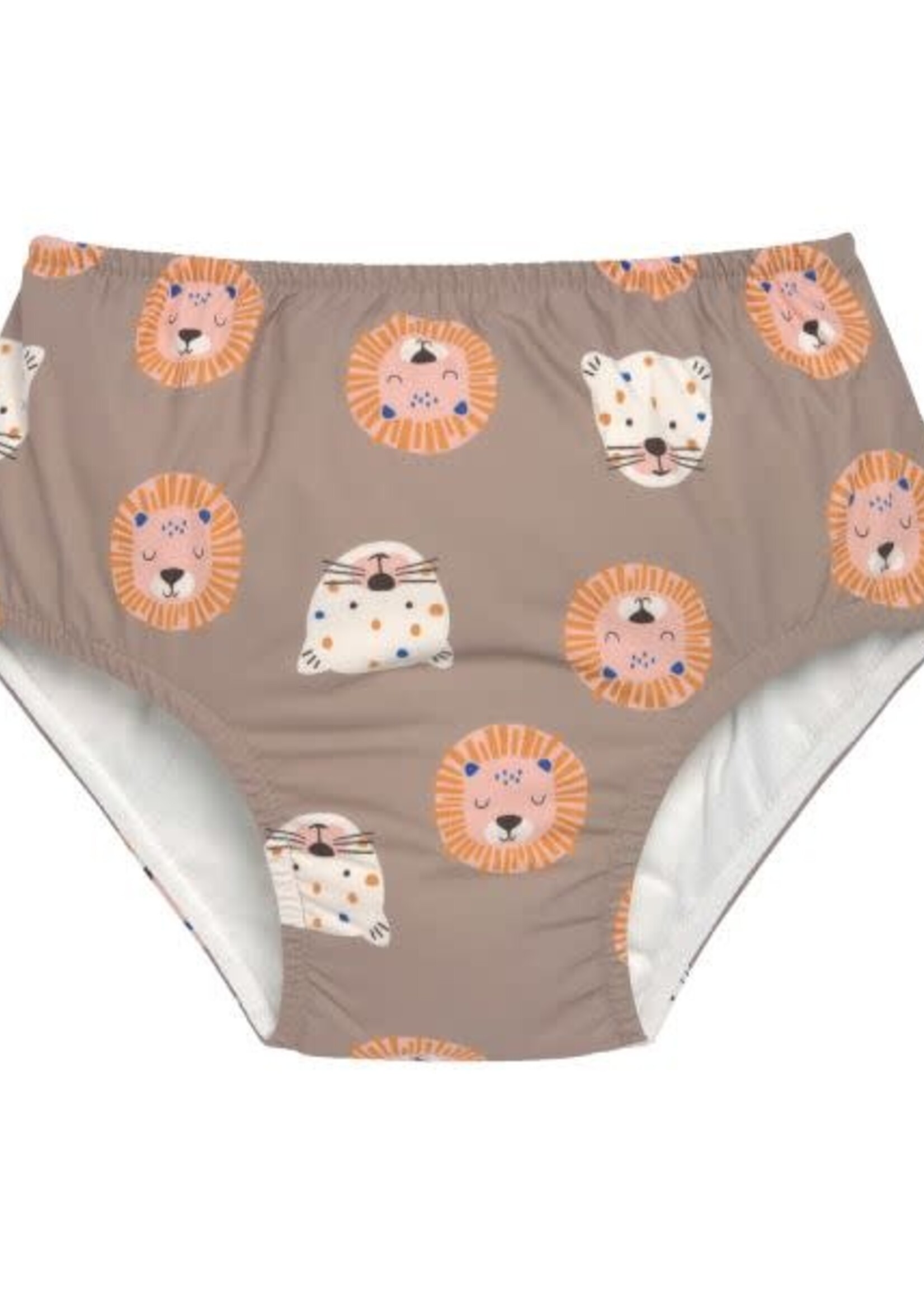 Lassig Lassig - swim diaper wild cats choco