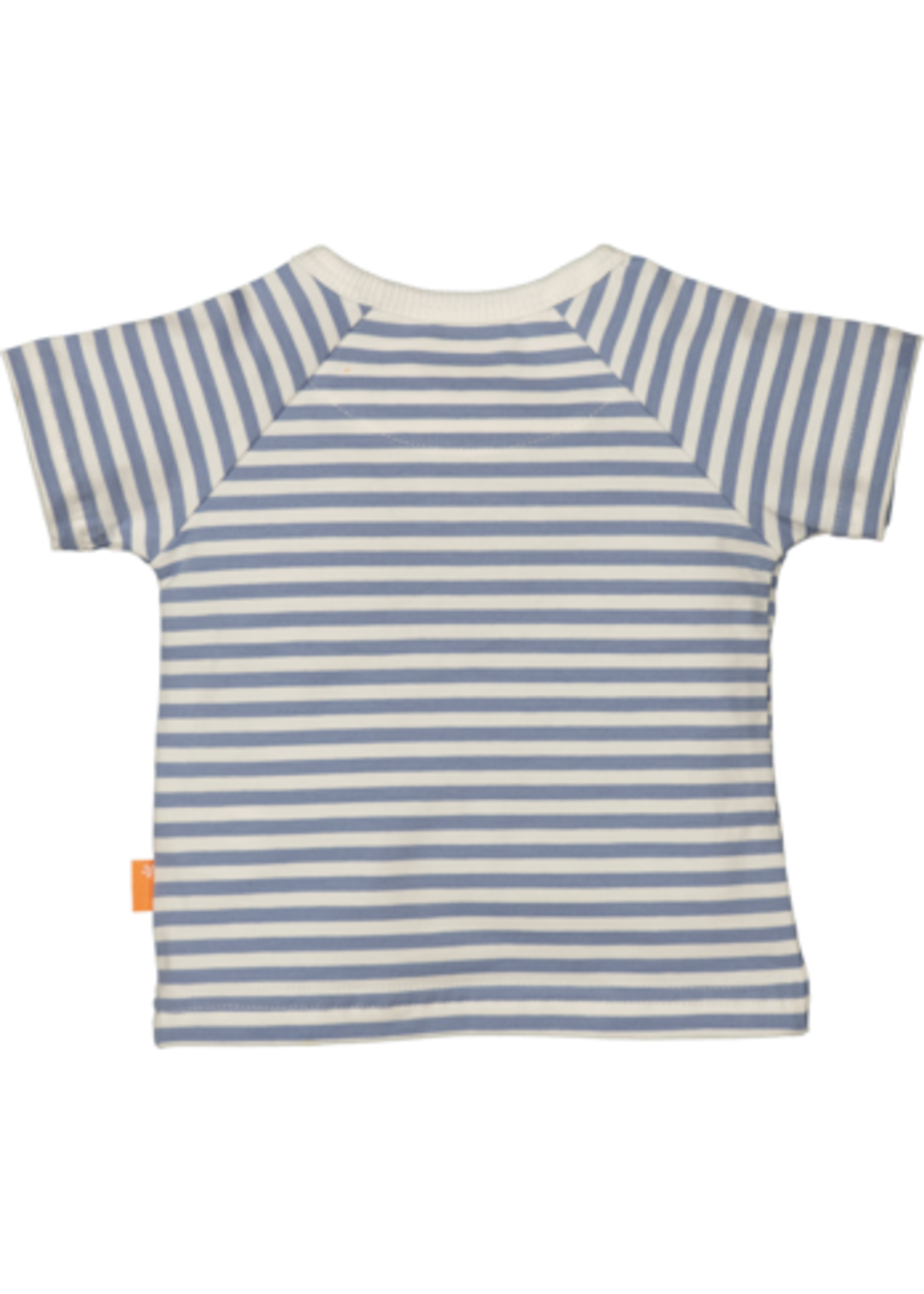 Bess Bess - shirt ss striped white