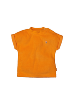 Bess Bess - shirt ss towelling orange paradise