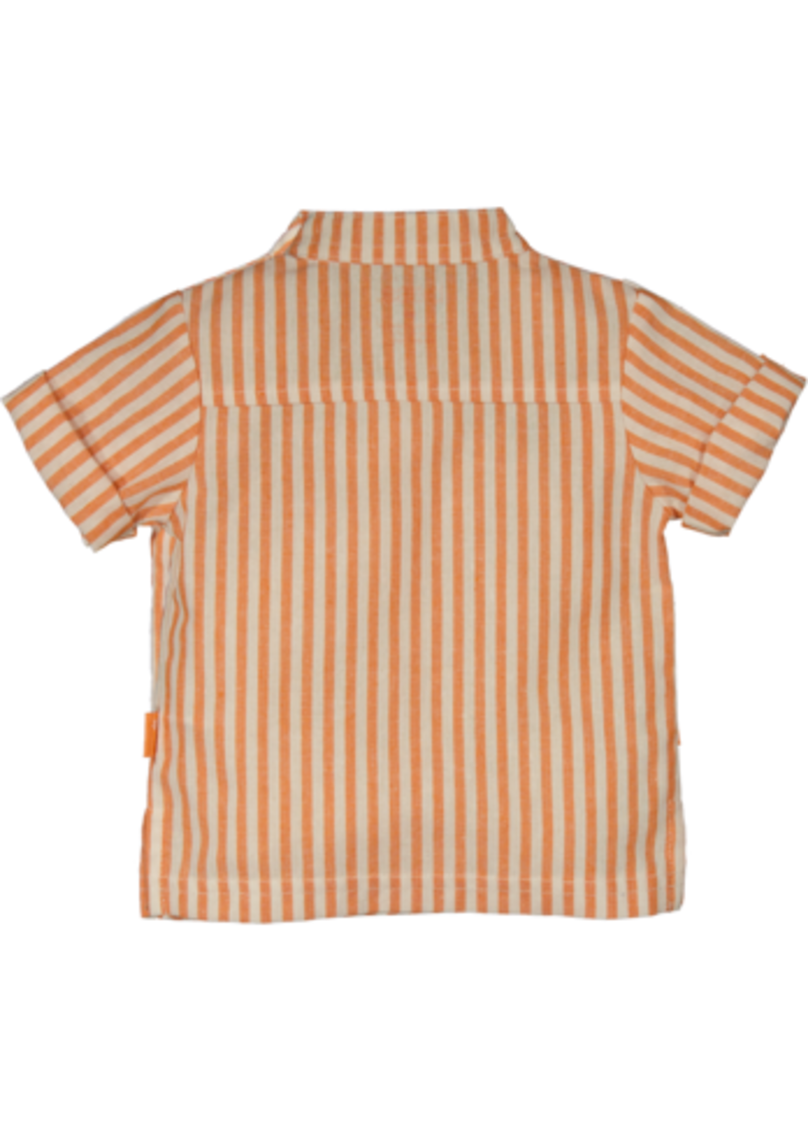 Bess Bess - blouse striped orange paradise