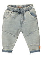 Bess Bess - pants jog denim light wash