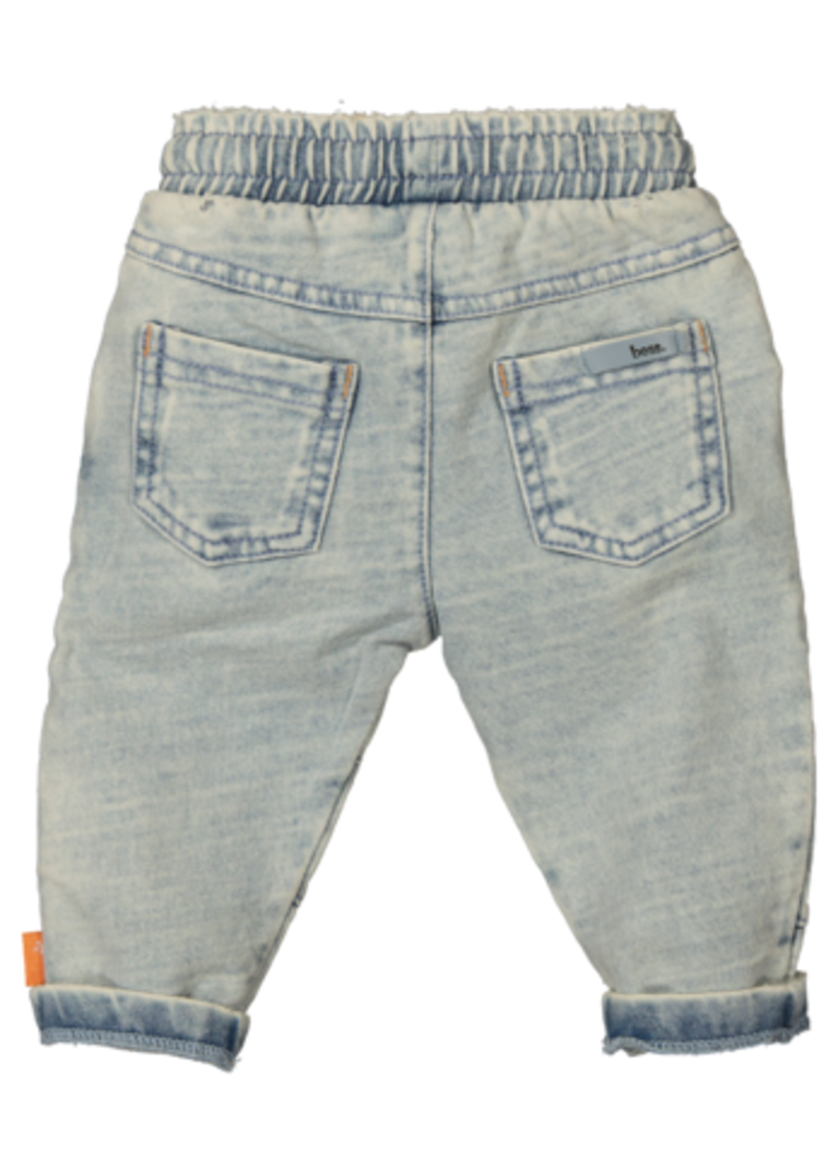 Bess Bess - pants jog denim light wash