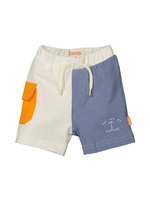 Bess Bess - short colorblock white