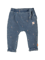 Bess Bess - pants denim embroidery flower