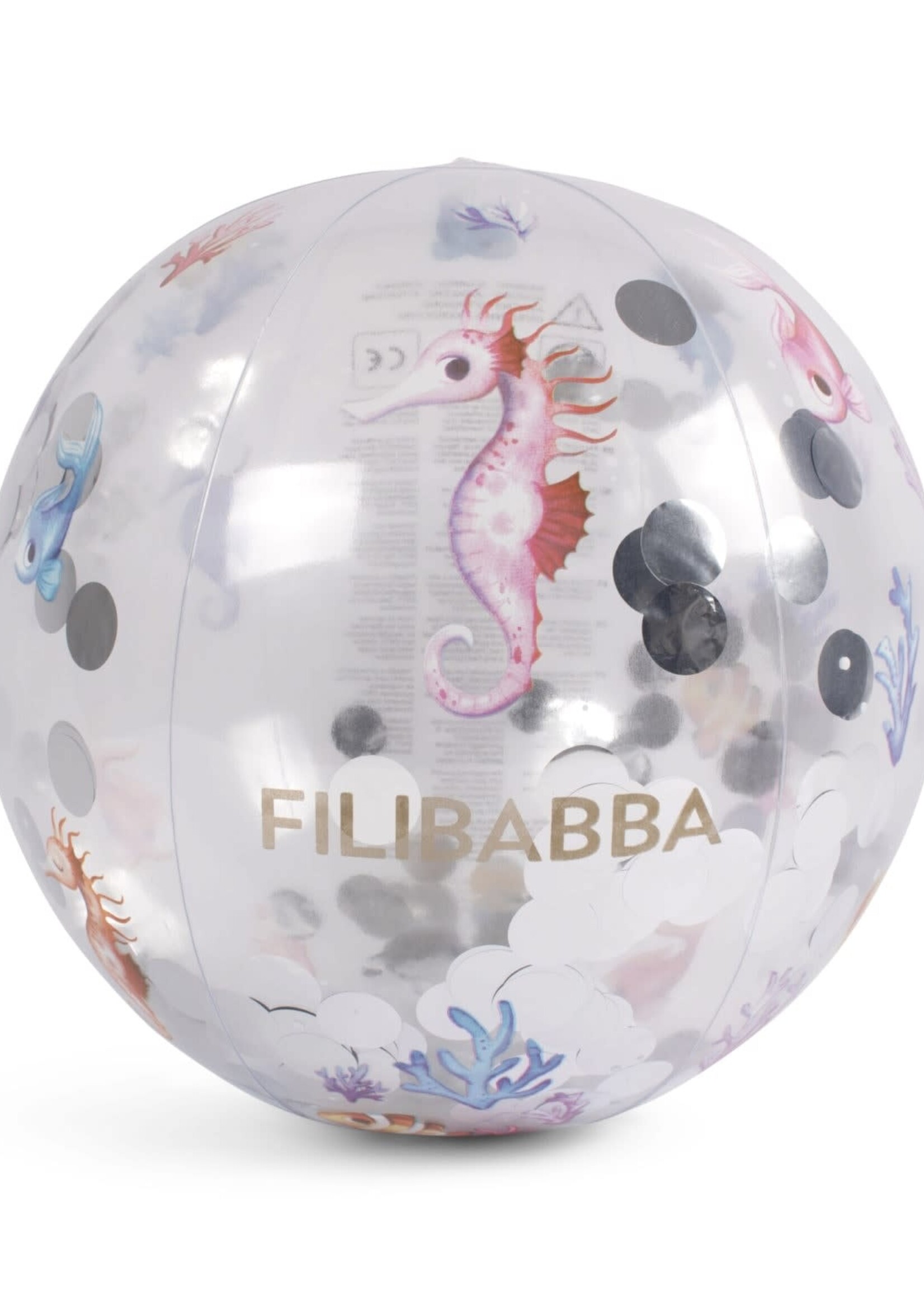 Filababba Filababba - beach ball confetti zeepaardje