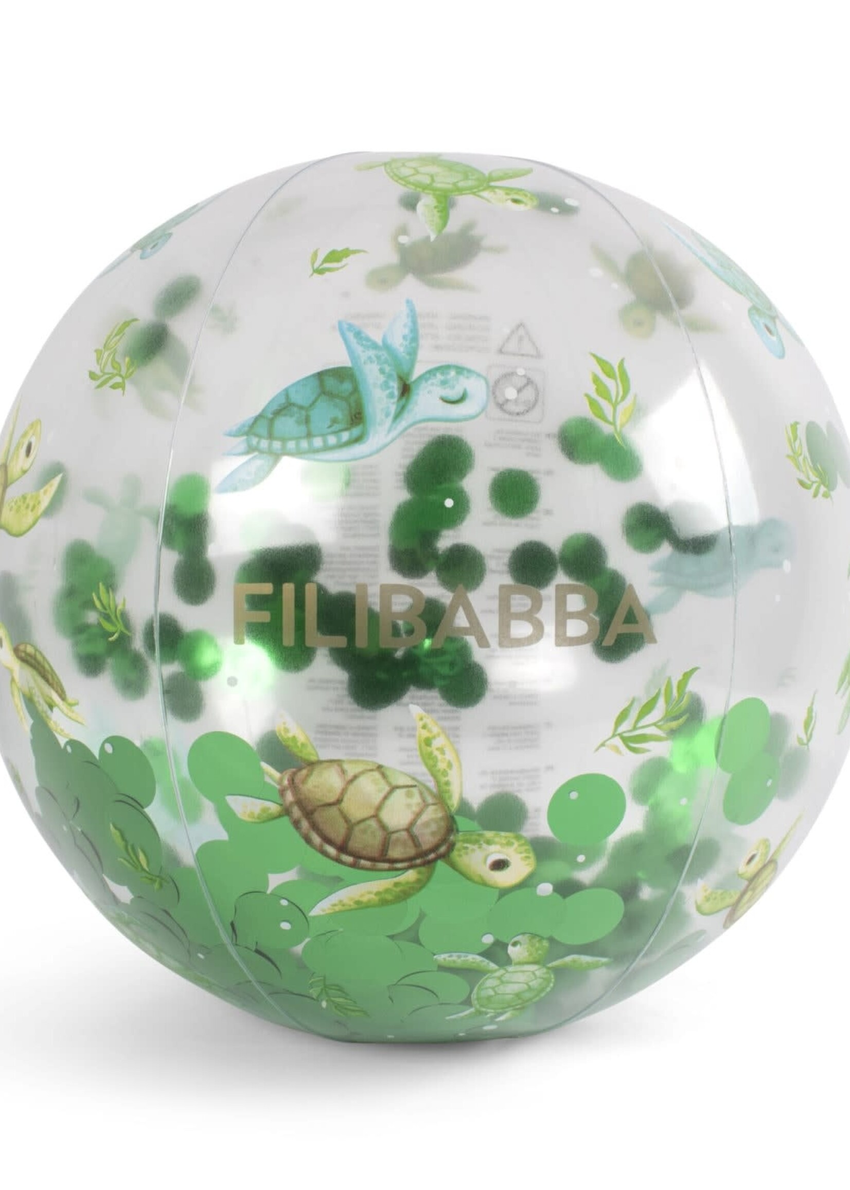 Filababba Filababba - beach ball confetti zeeschildpad