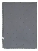 Jollein Jollein - deken 75x100cm Pointelle storm grey