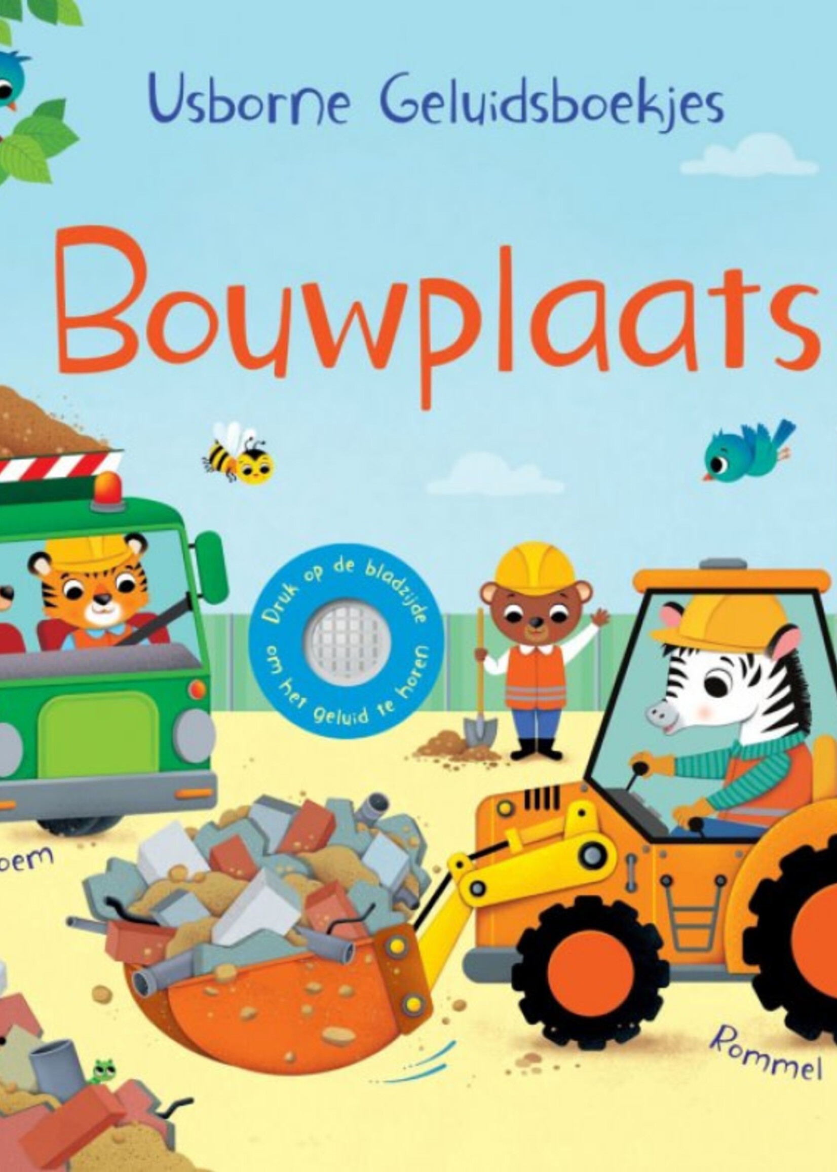 Usborne Geluidsboekjes - bouwplaats