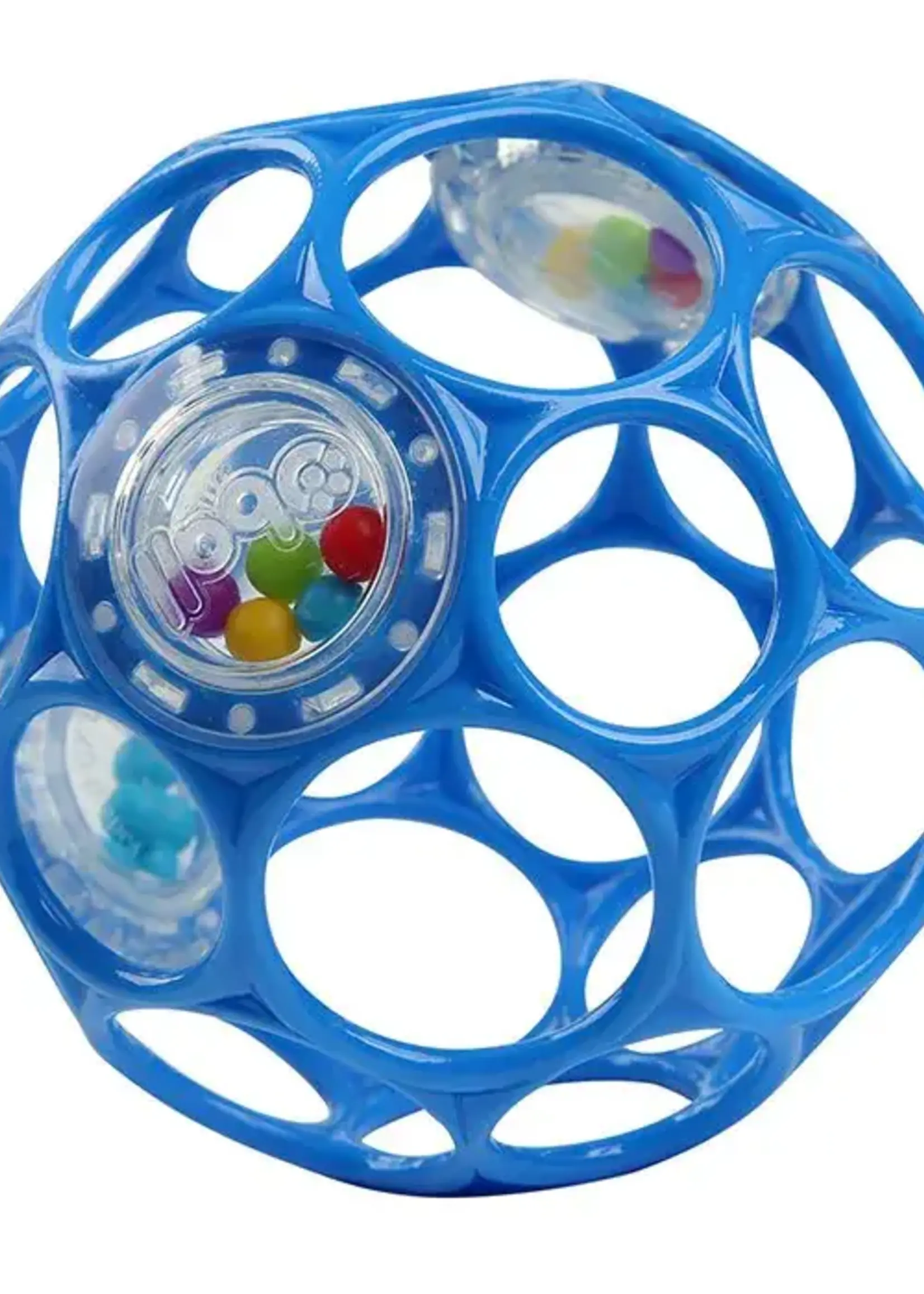 Bright Starts Oball -  rattle bal blue