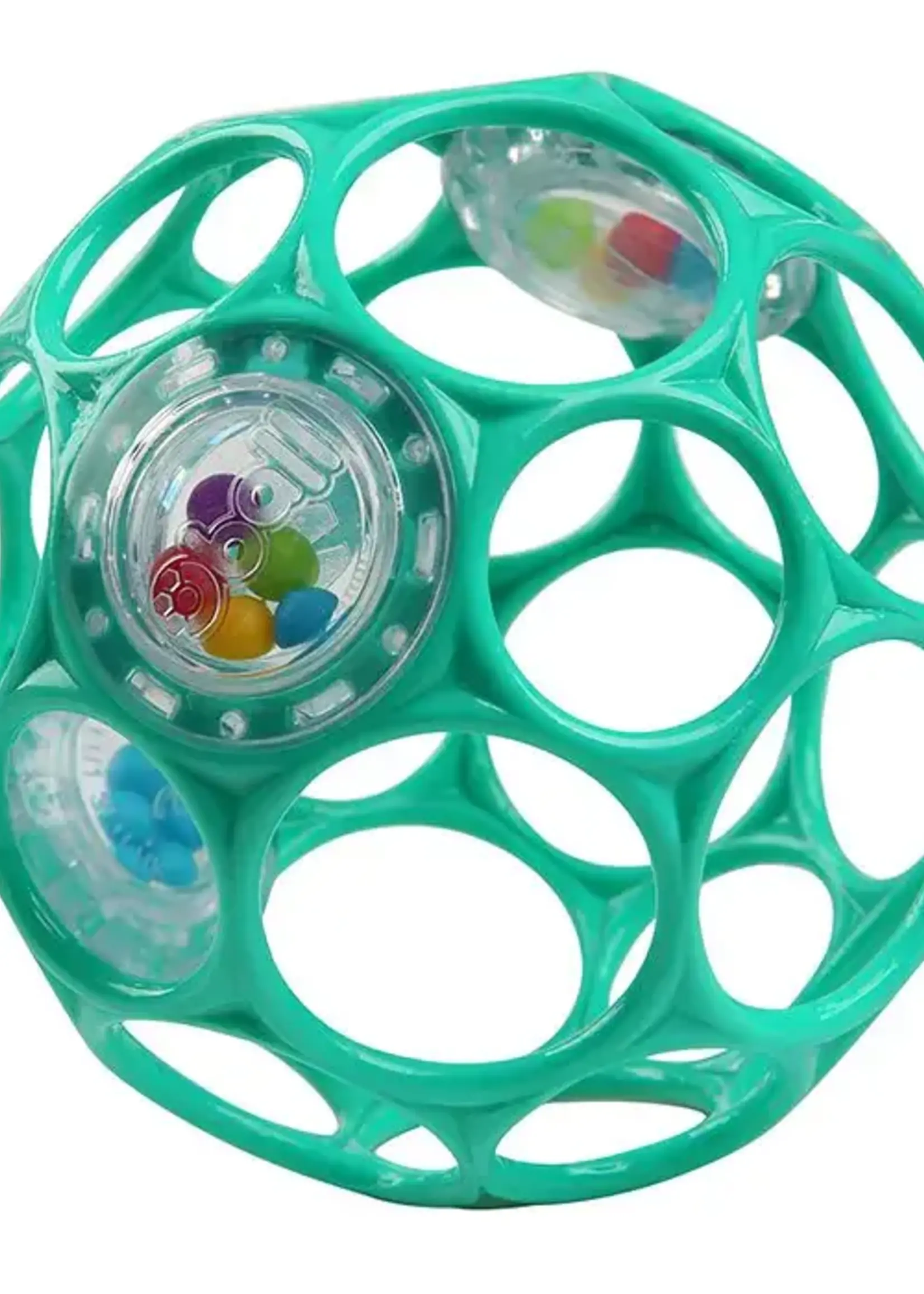 Bright Starts Oball - rattle bal teal