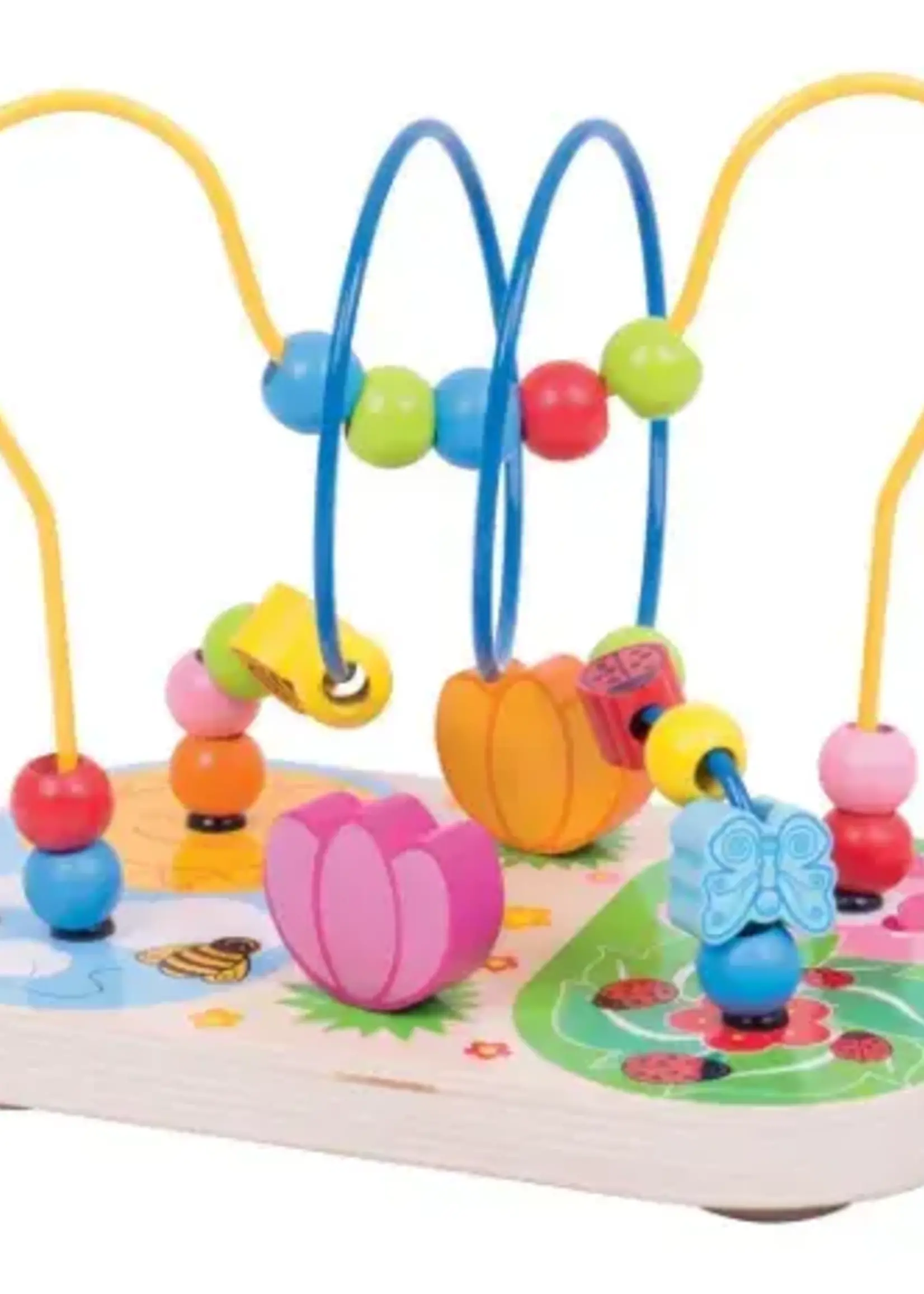 Bigjigs Toys Bigjigs - flower bead frame