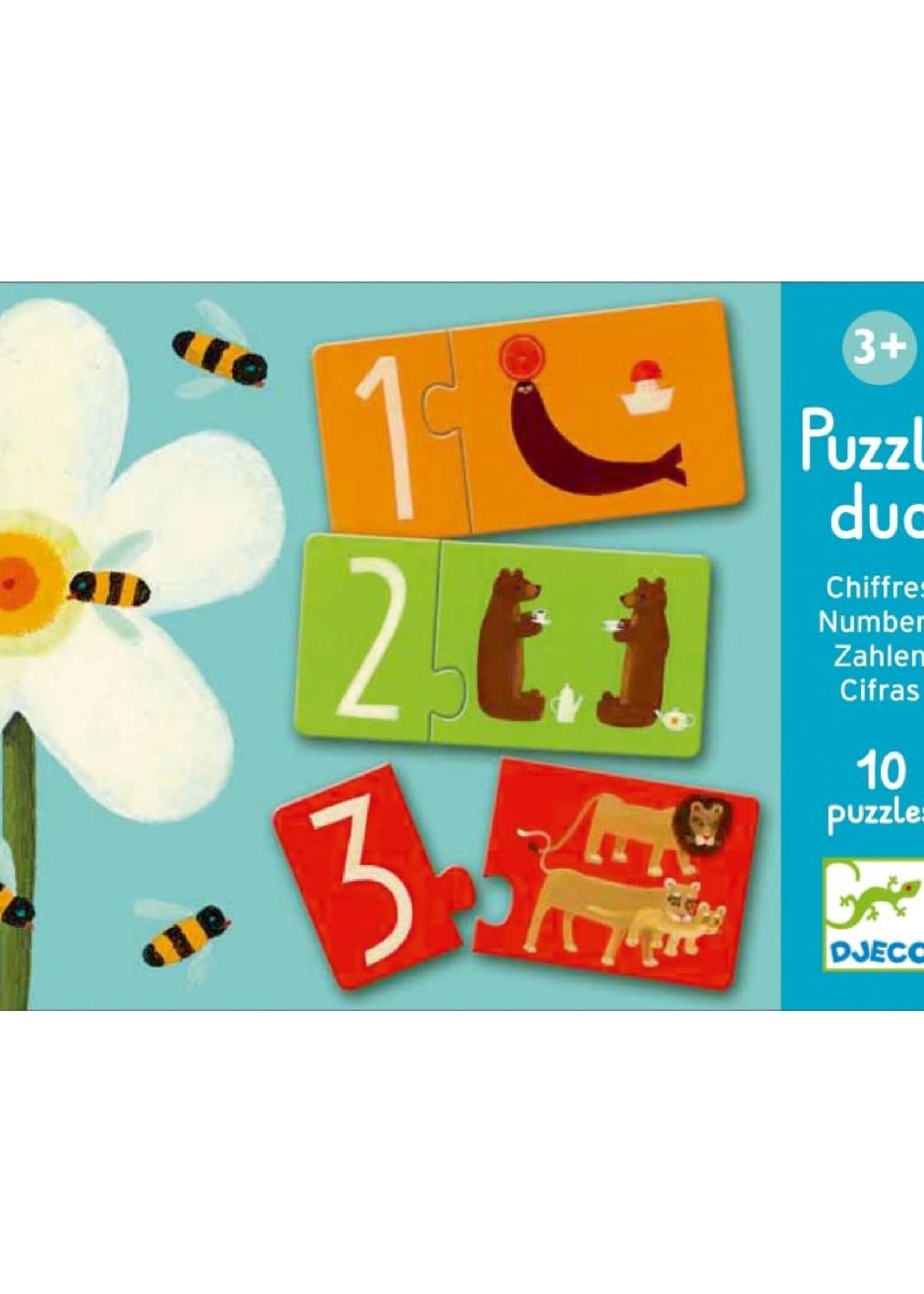 Djeco Djeco - puzzel duo nummers
