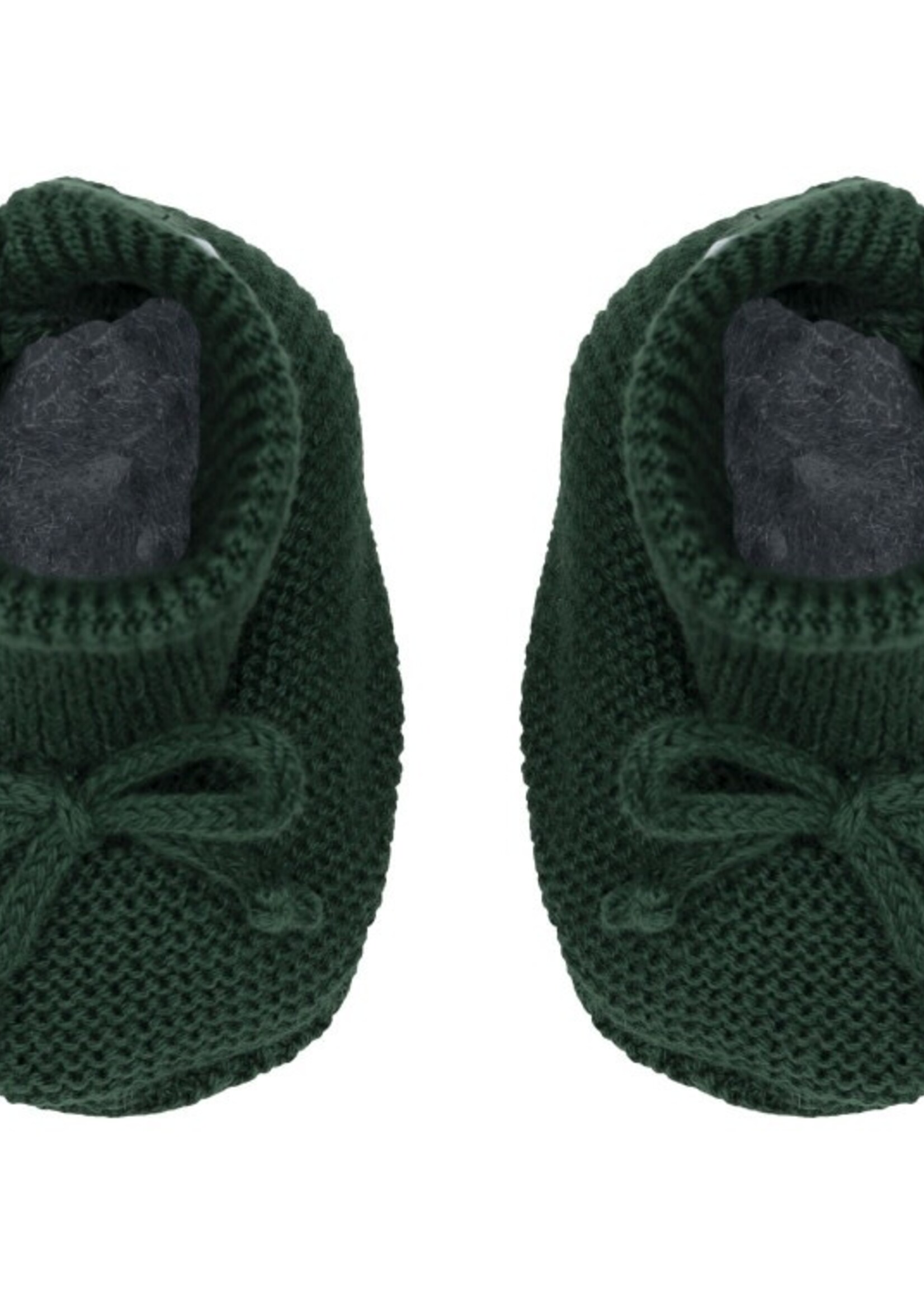 Klein Klein - knitted bootie posy green - one size