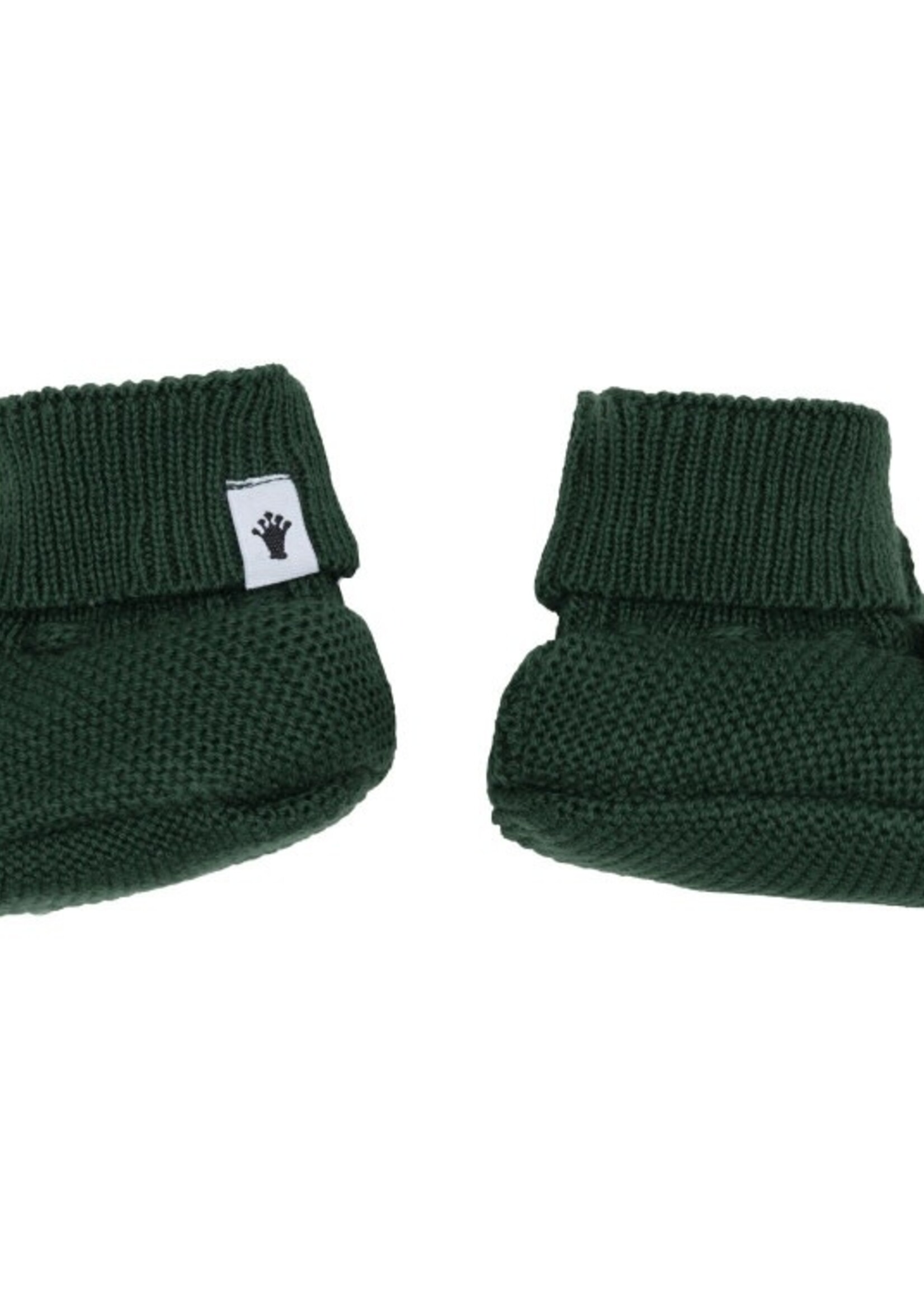 Klein Klein - knitted bootie posy green - one size