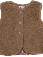 Klein Klein - gilet teddy brown