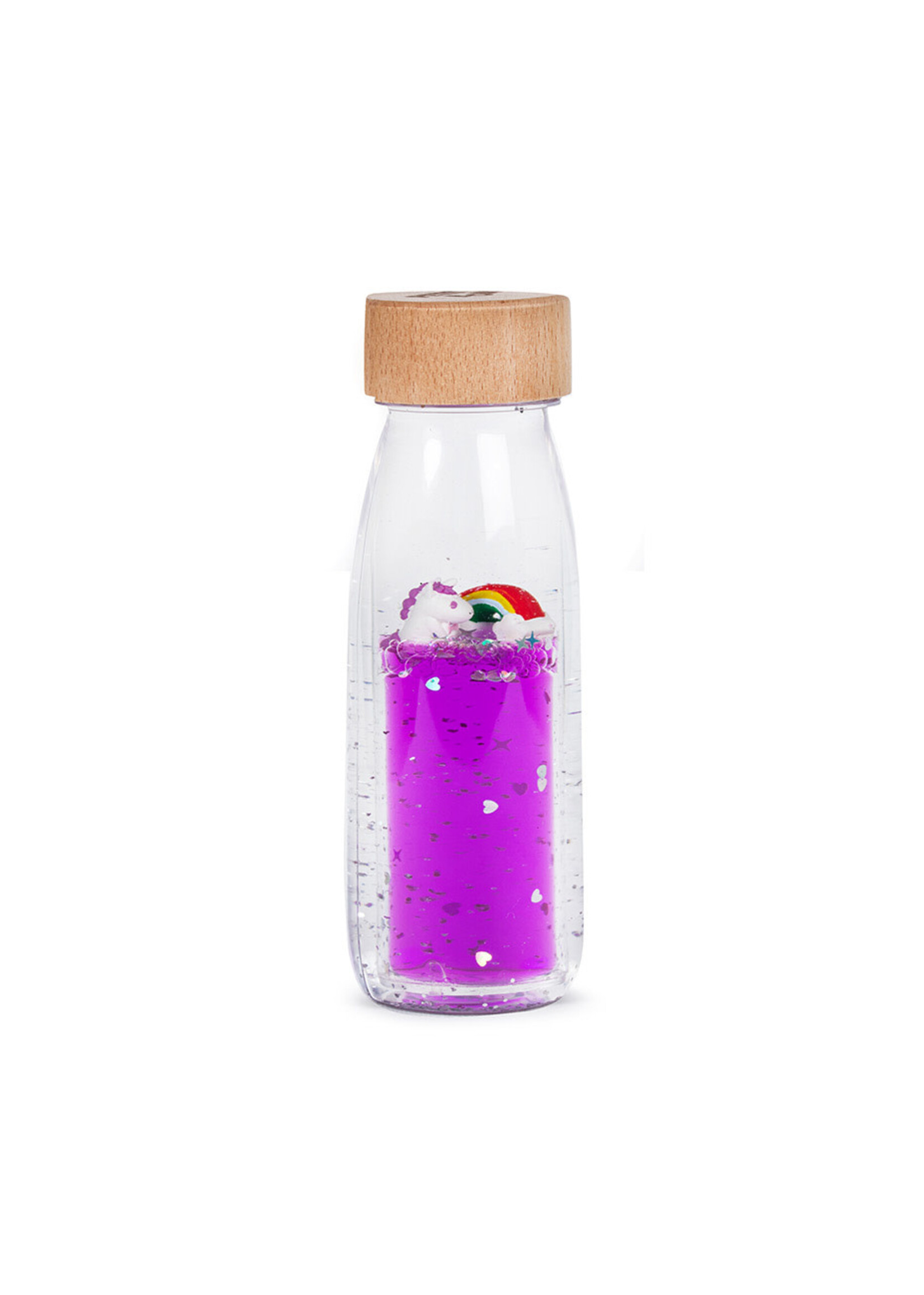 Petit Boum - sensorische fles regenboog