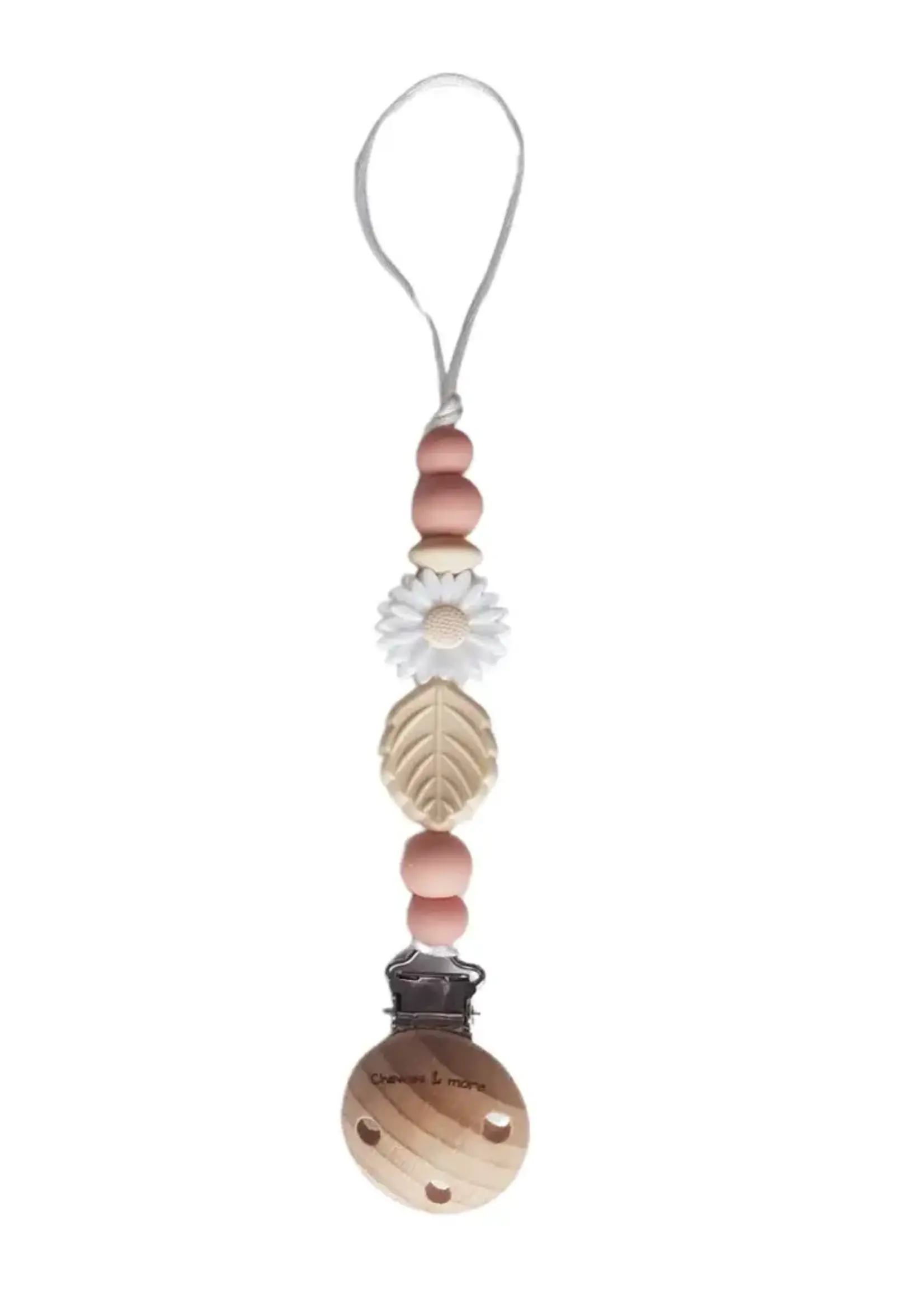 Chewies&More Chewies & More - newborn clip daisy peachy