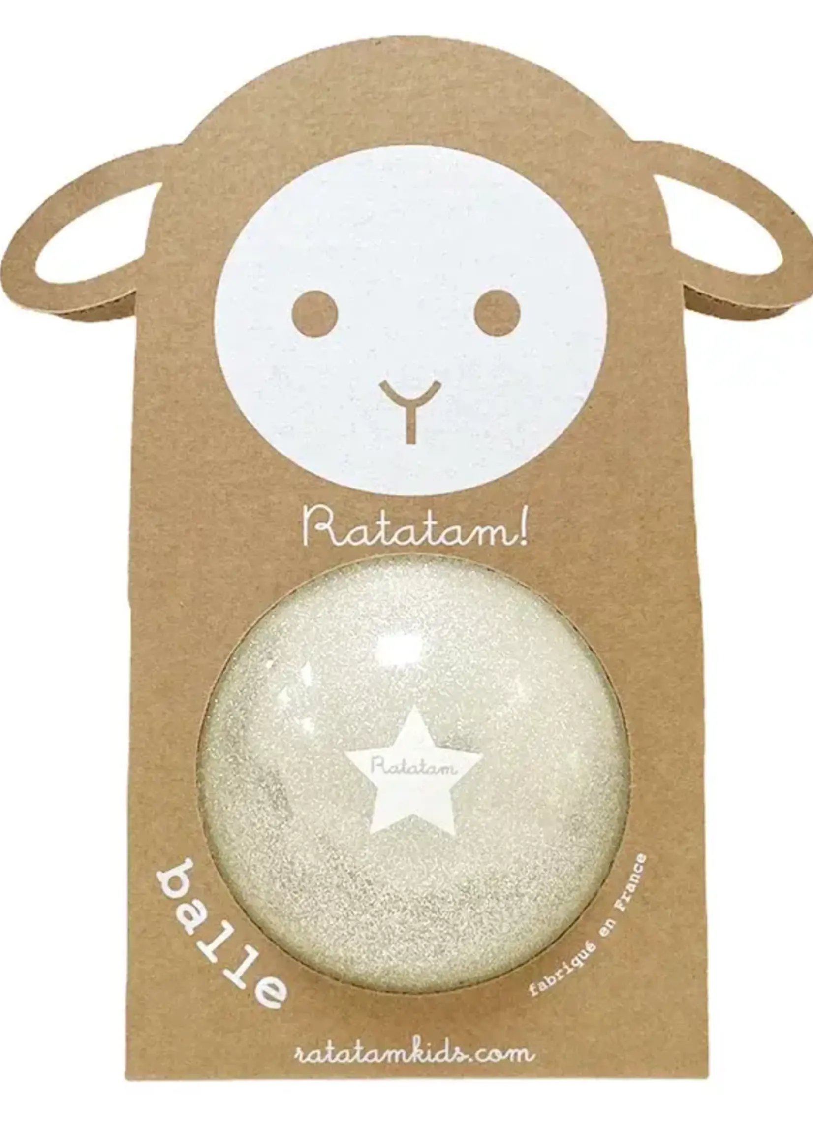 Ratatam Ratatam - baby sheep ball 10cm silver