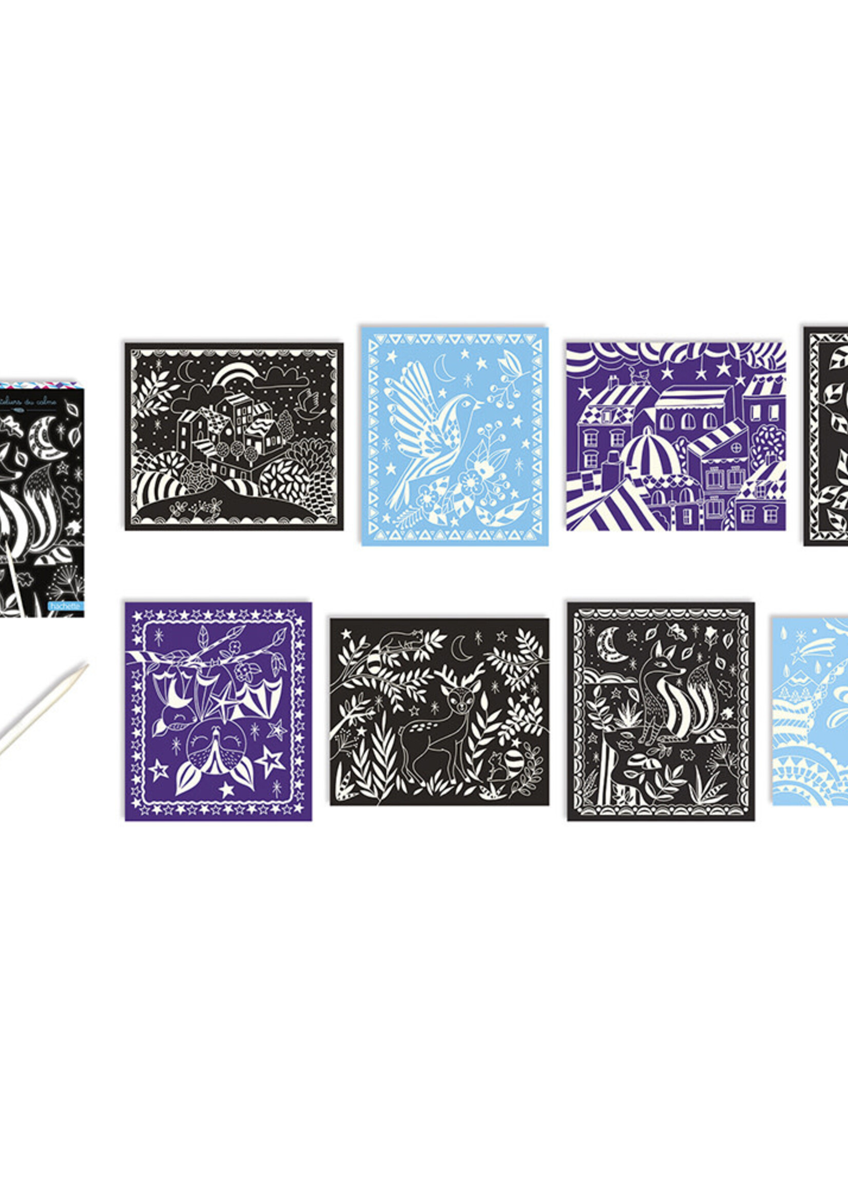 Janod Janod - scratch art glow in the dark