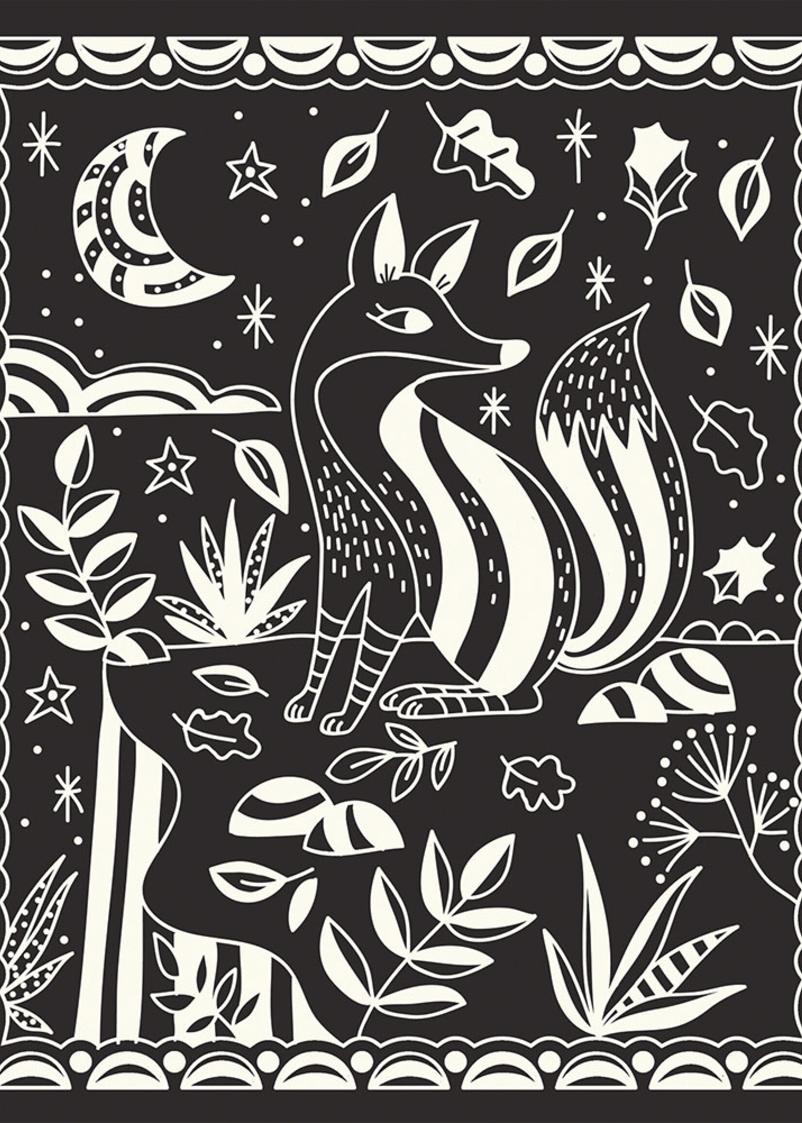 Janod Janod - scratch art glow in the dark