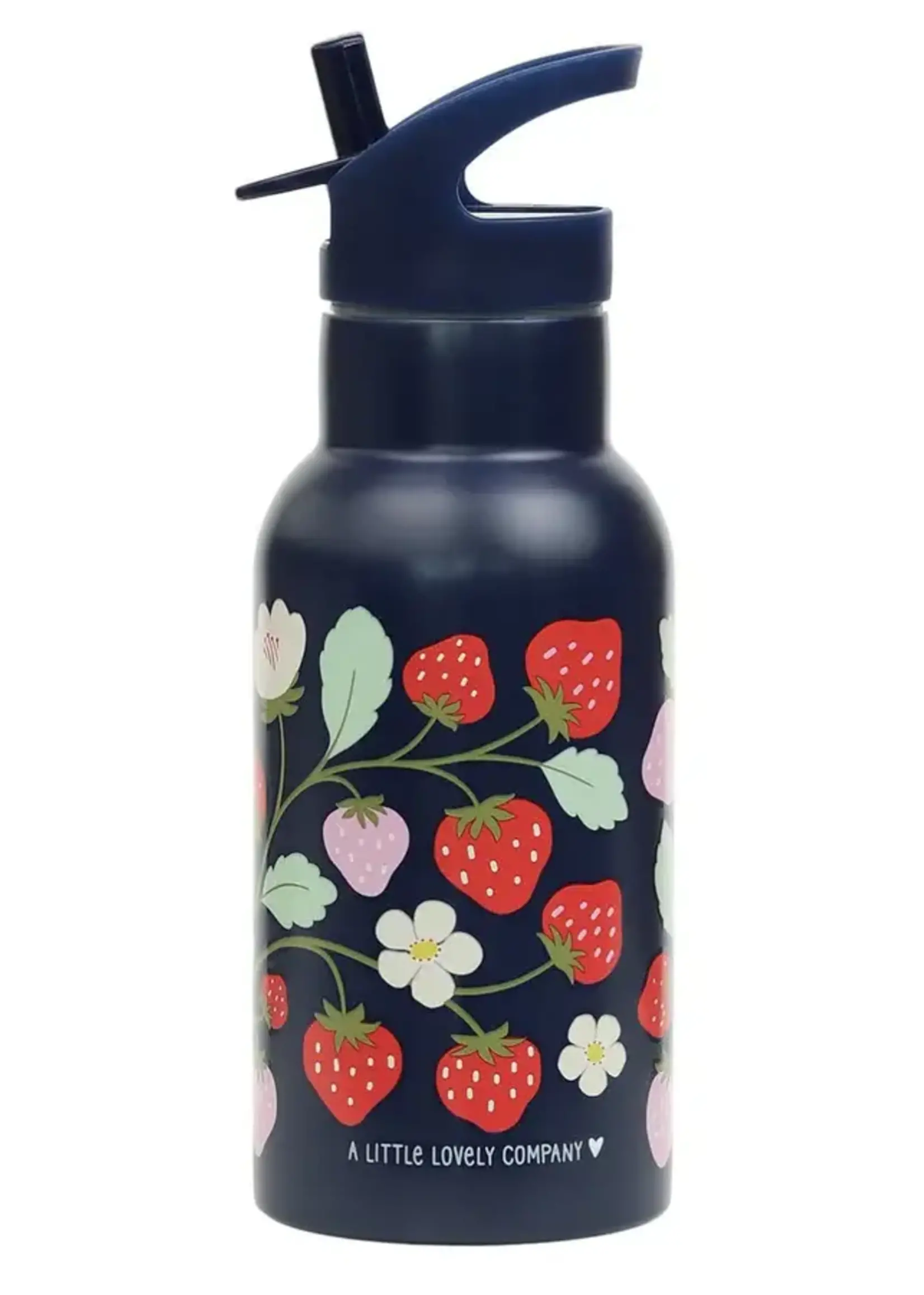 LLC - RVS drinkfles aardbeien