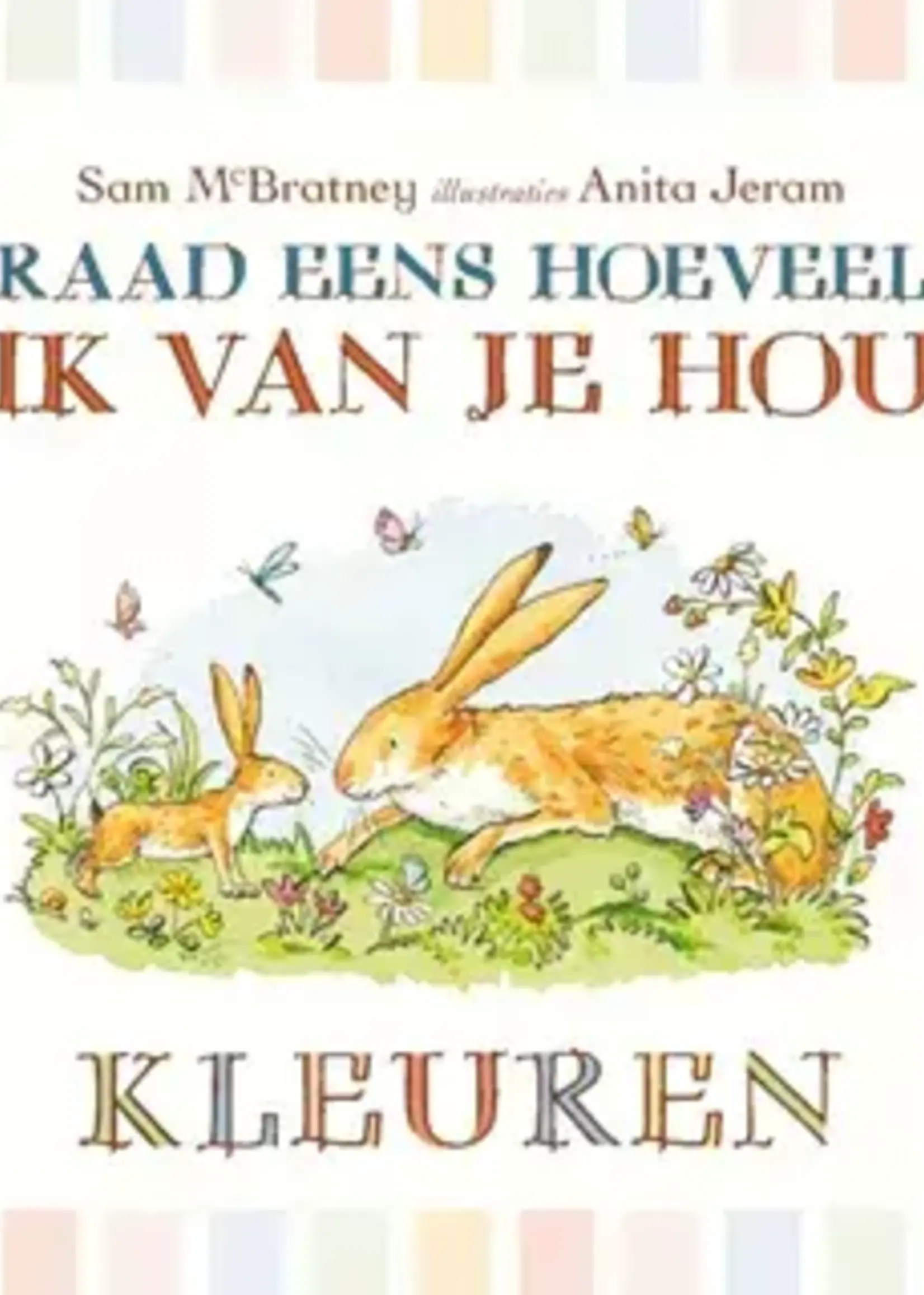 Lemniscaat Raad eens hoeveel ik van je hou, kleuren