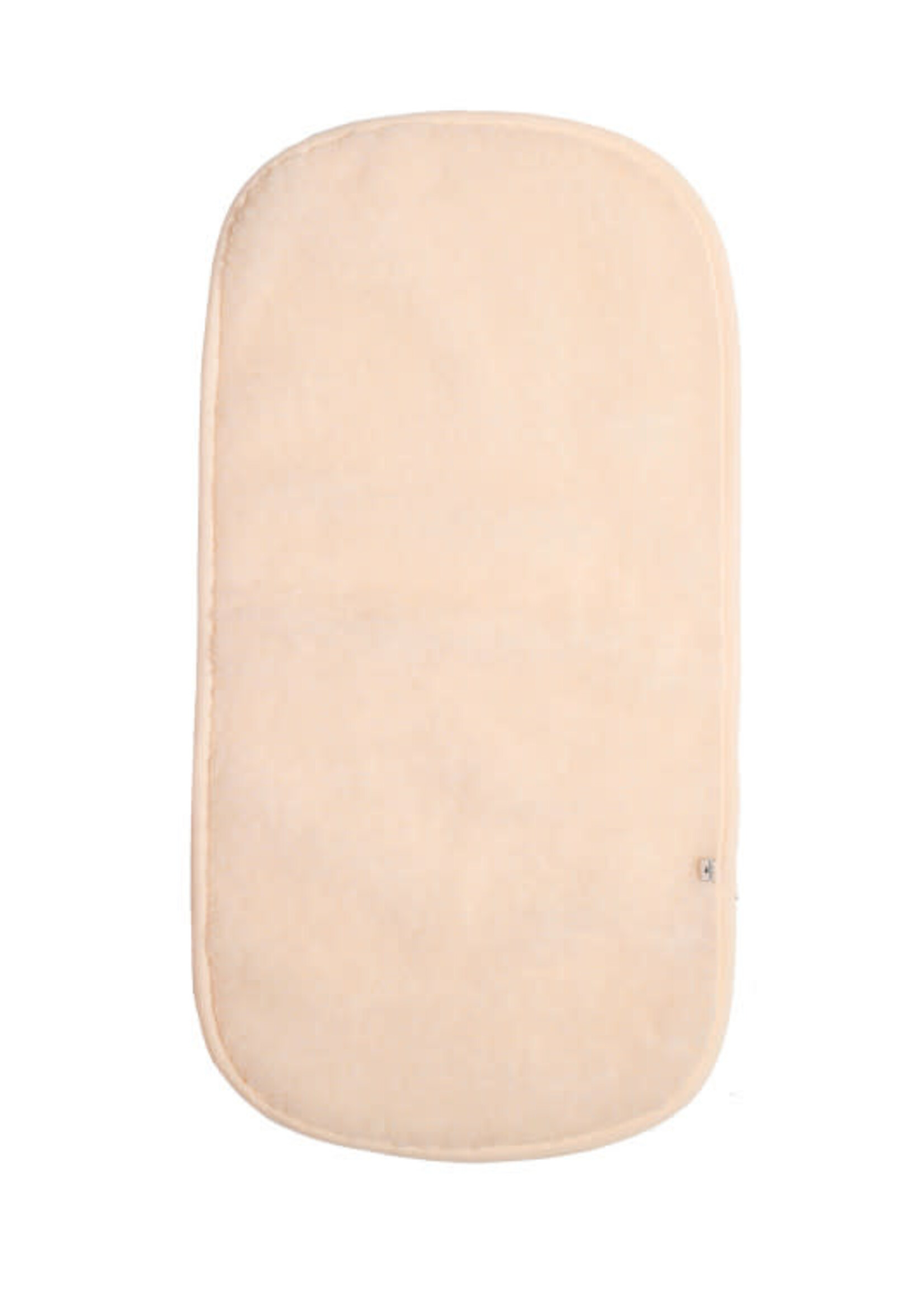Alwero Alwero - matras beschermer 100% light wool 80x42cm beige
