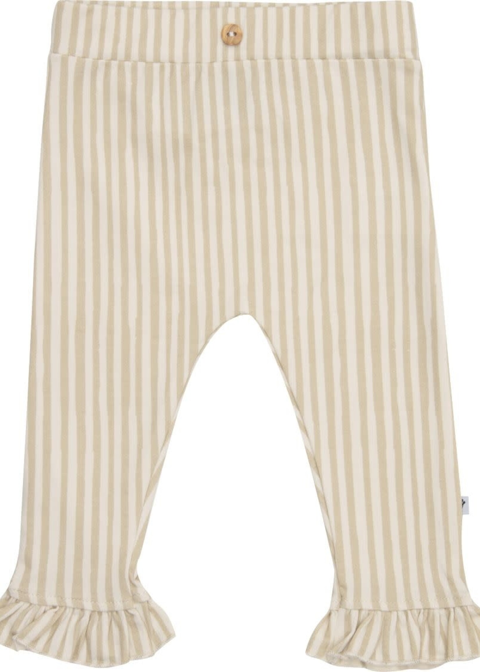 Klein Klein - trouser ruffle vertical stripe