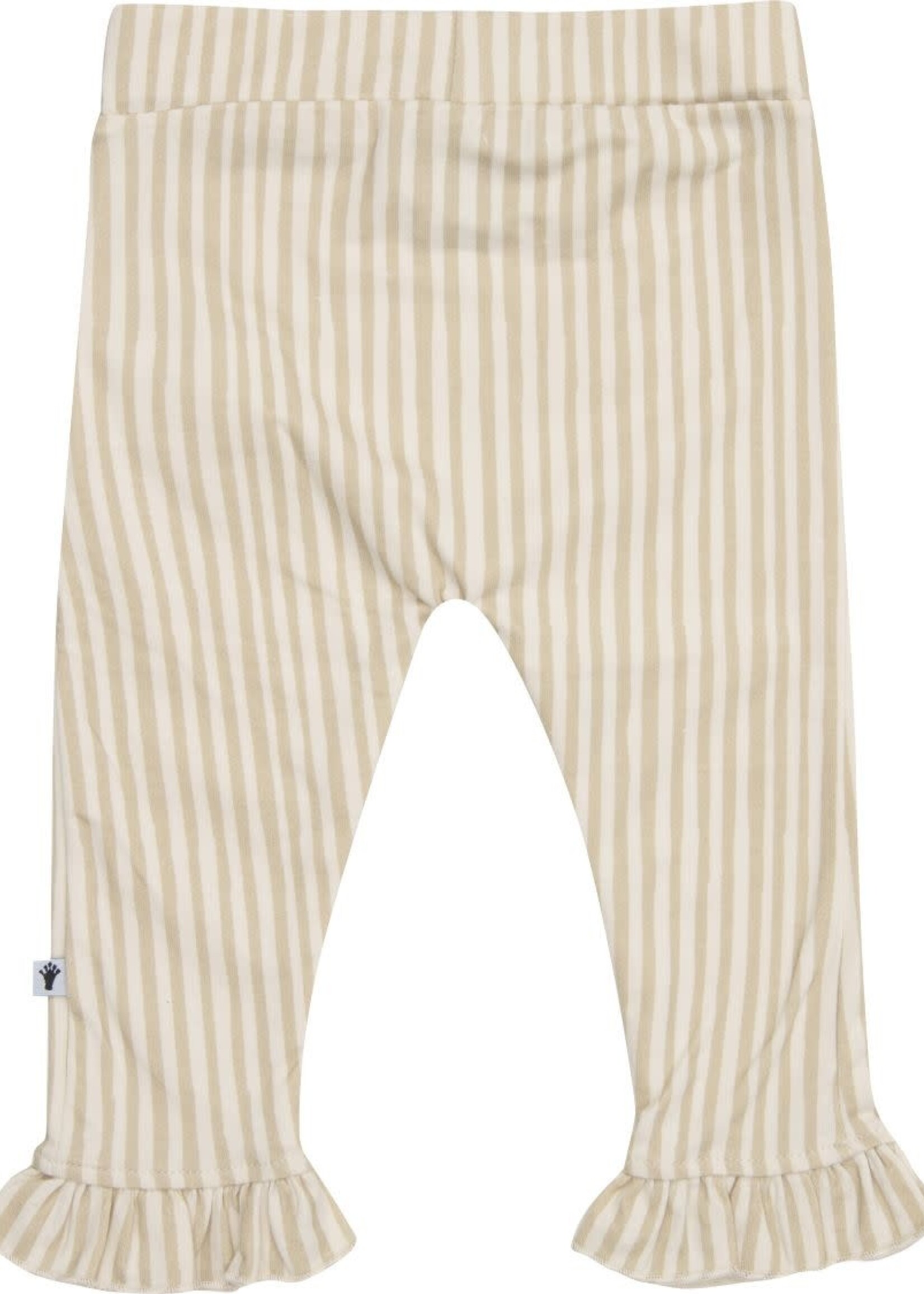 Klein Klein - trouser ruffle vertical stripe