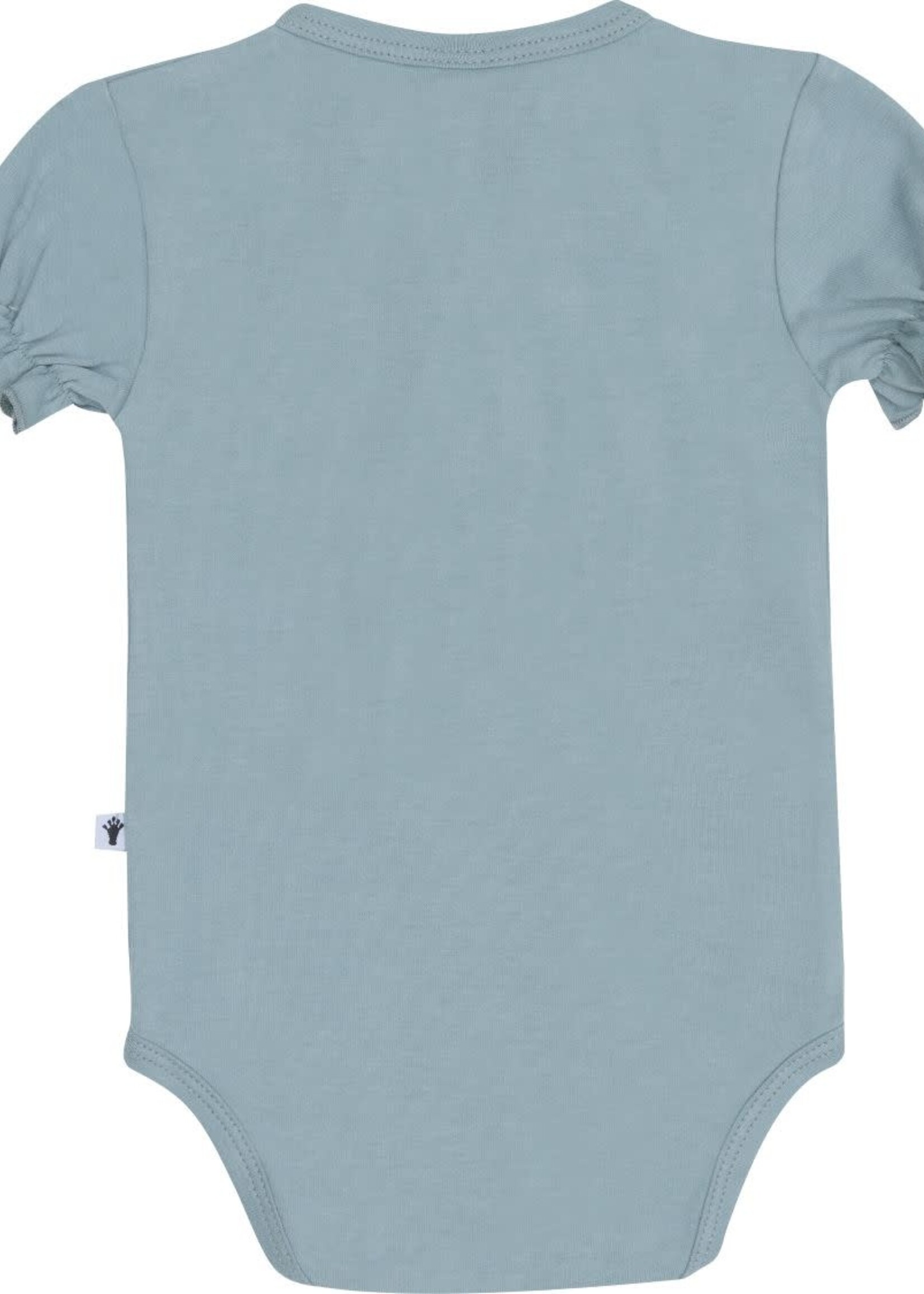 Klein Klein - body ruffle trellis blue